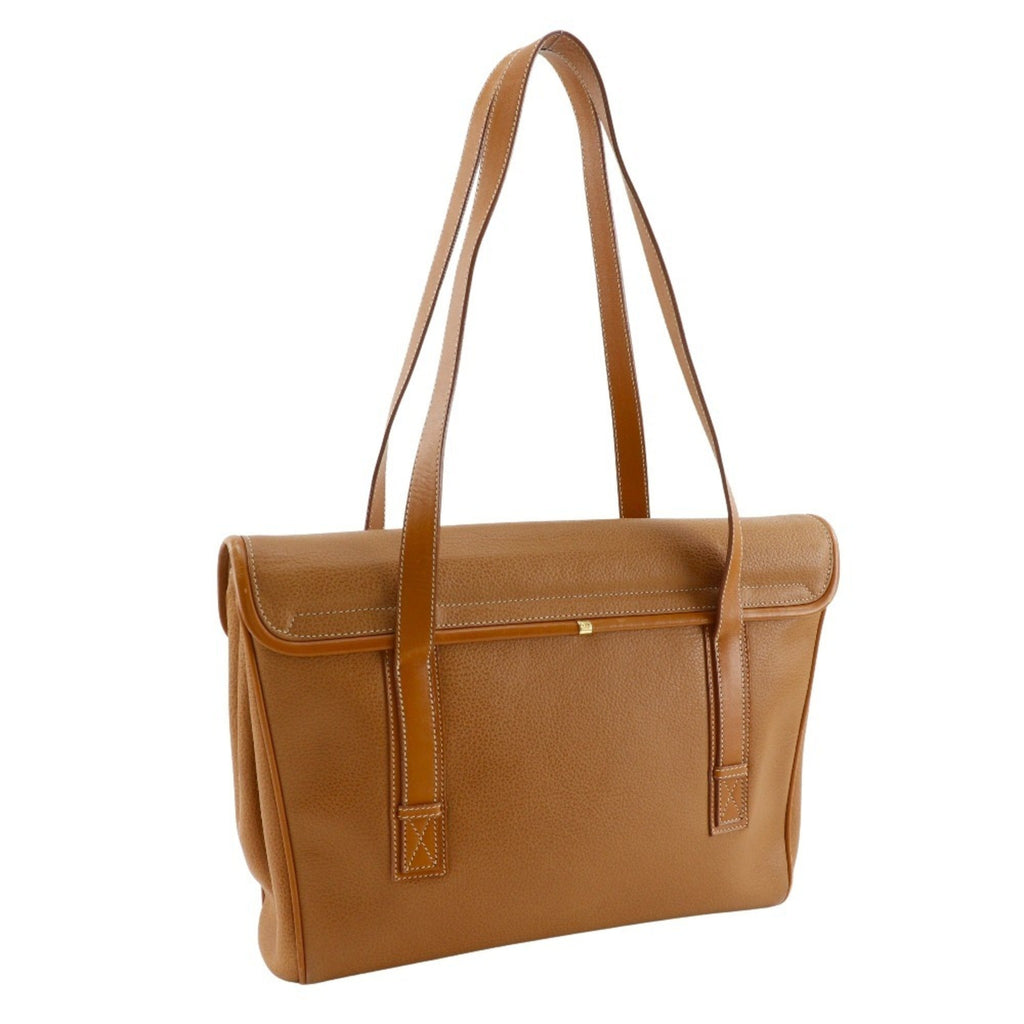 Gucci Brown Leather Tote Bag (Pre-Owned)