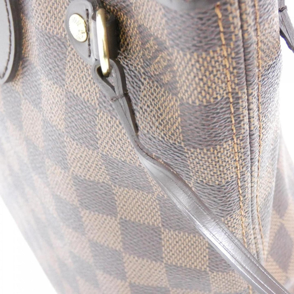 Louis Vuitton Brown Coated Canvas Handbag