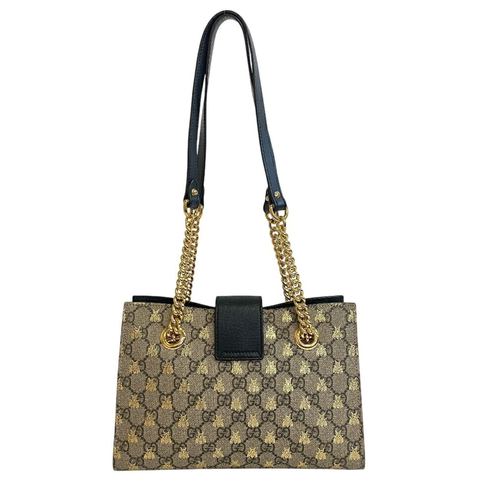 Gucci Beige Leather Shoulder Bag (Pre-Owned)