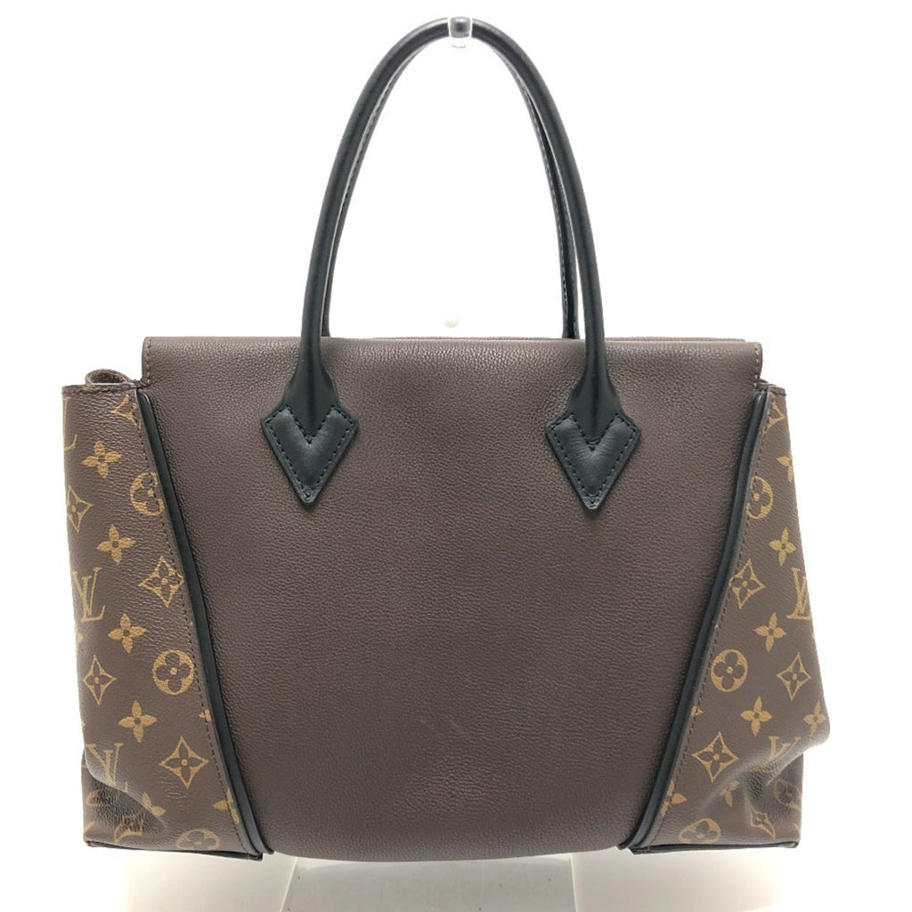 Louis Vuitton Brown Chocolat Monogram Canvas Cuir Ombre Leather Handbag