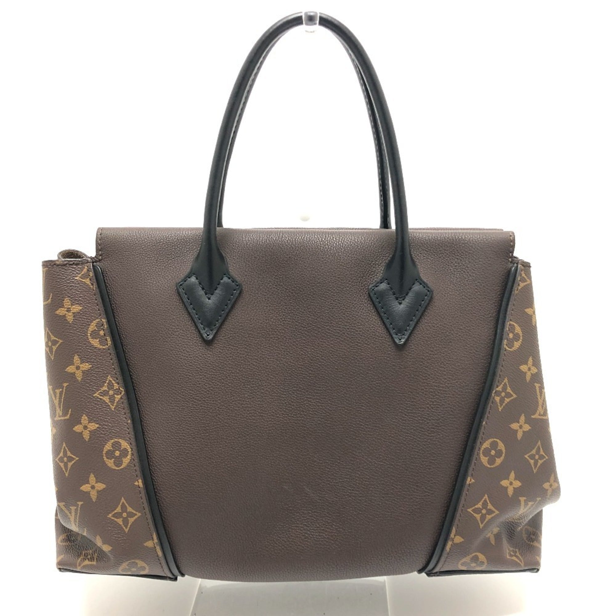 Louis Vuitton Brown Chocolat Monogram Canvas Cuir Ombre Leather Handbag