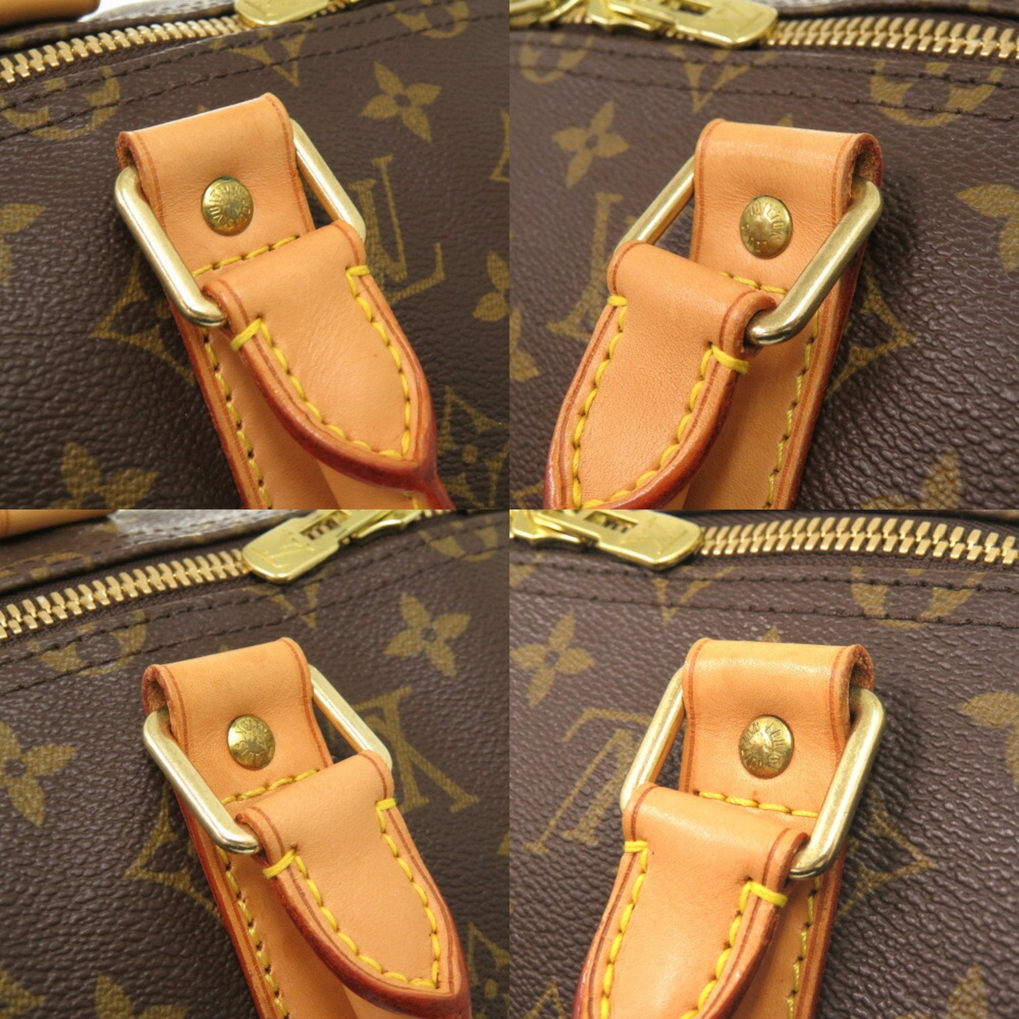 Louis Vuitton Brown Monogram Monogram Boston Bag
