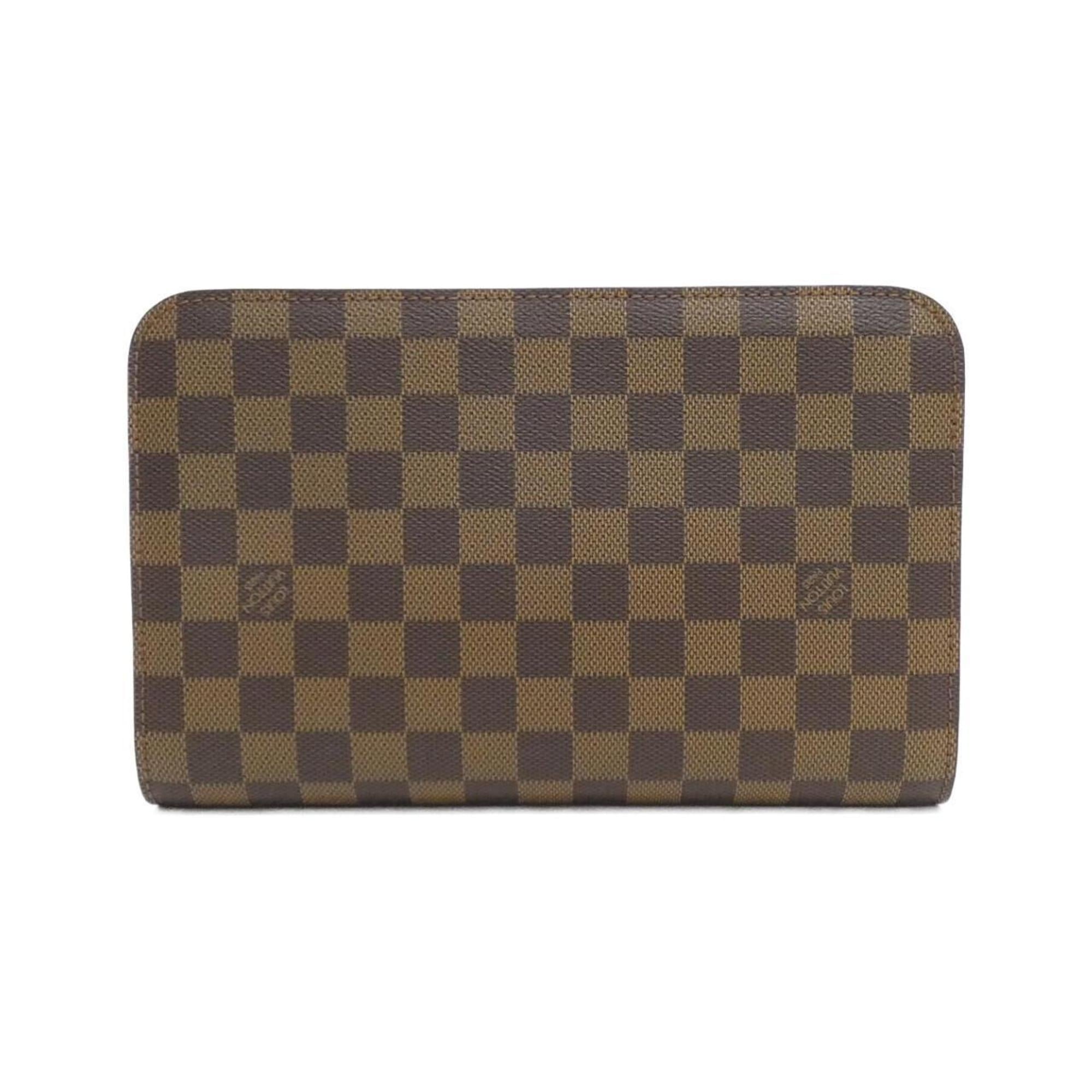 Louis Vuitton Damier Ebene Coated Canvas Handbag
