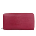 Louis Vuitton Bordeaux Fuchsia Epi Leather Long Wallet