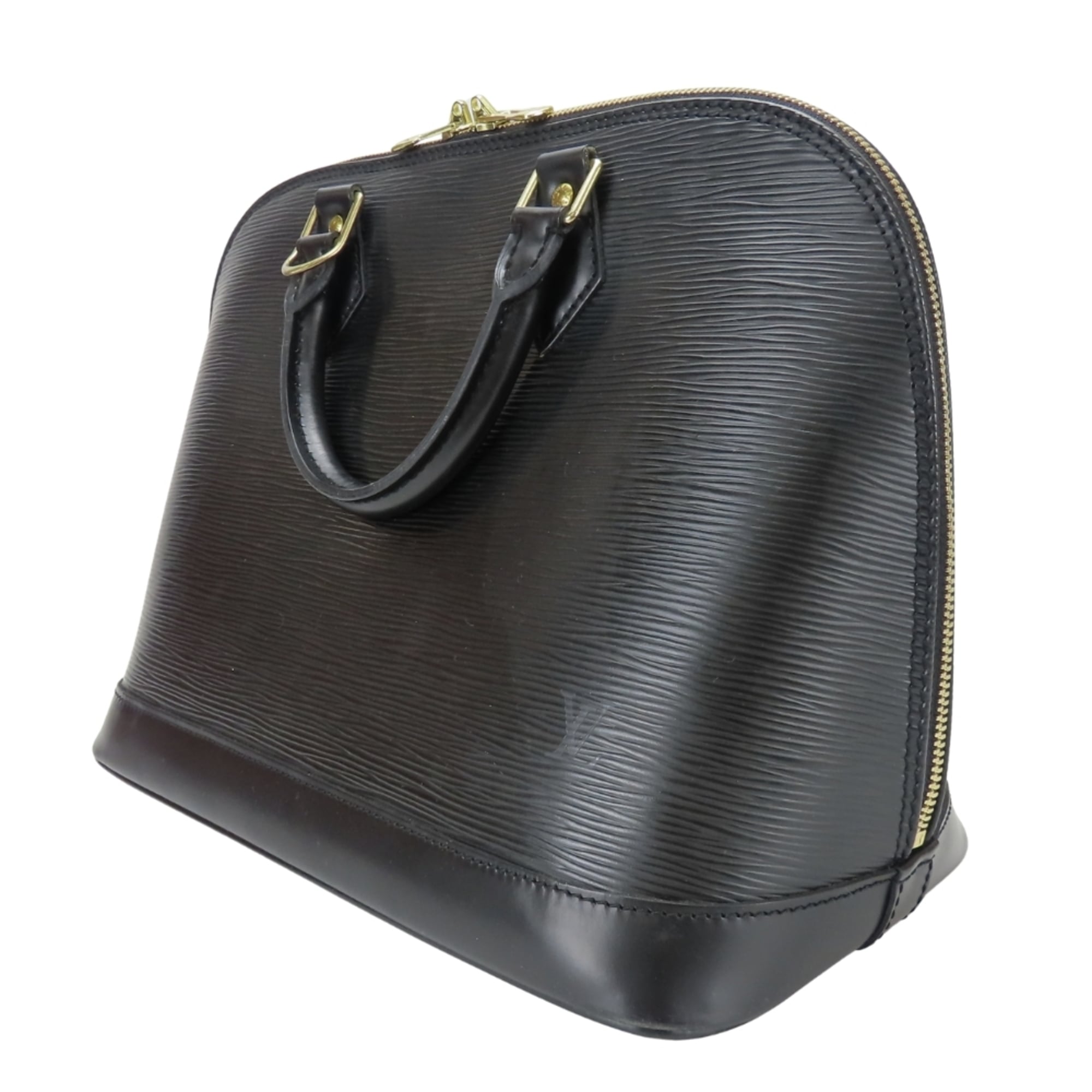 Louis Vuitton Epi Black Noir Epi Leather Handbag