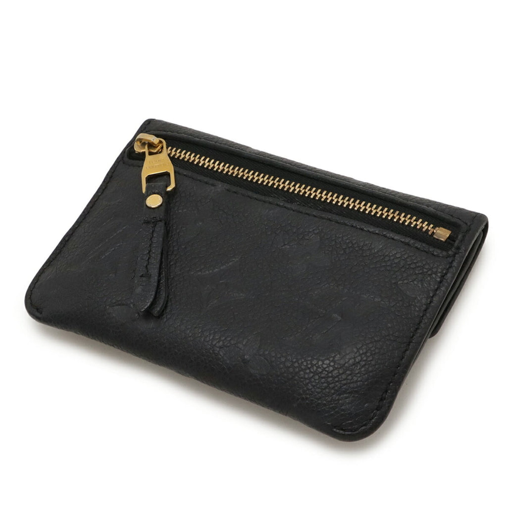 Louis Vuitton Black Noir Monogram Empreinte Leather Coin Purse/Coin Case