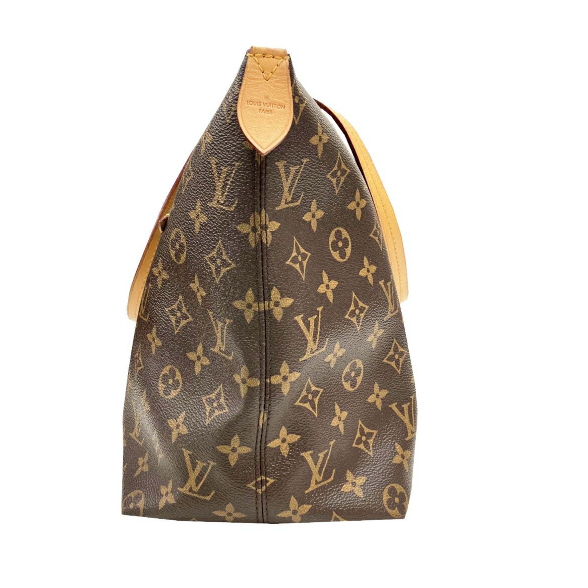 Louis Vuitton Brown Monogram Handbag Tote Bag