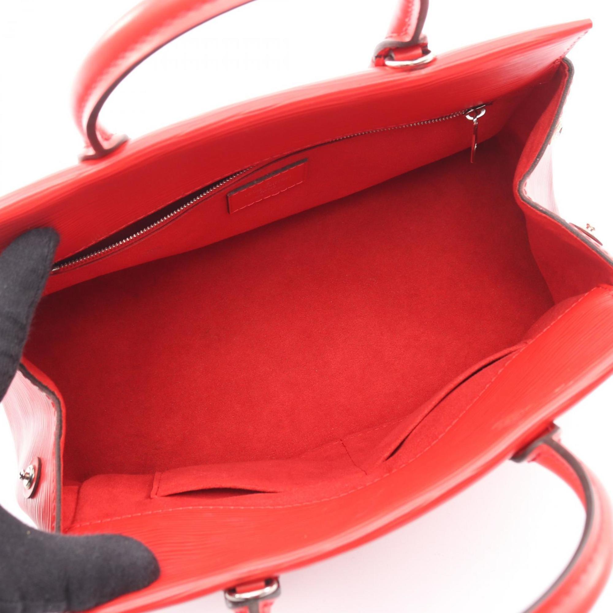 Louis Vuitton Coquelicots Red Color Epi Leather Handbag