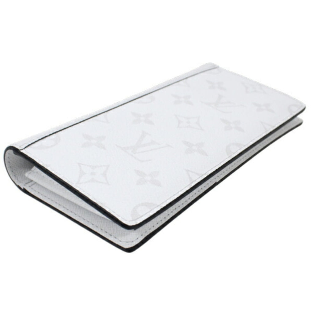 Louis Vuitton Taigarama Blanc White Taigarama Long Wallet