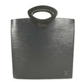 Louis Vuitton Black Galle Noir Epi Leather Handbag Tote Bag