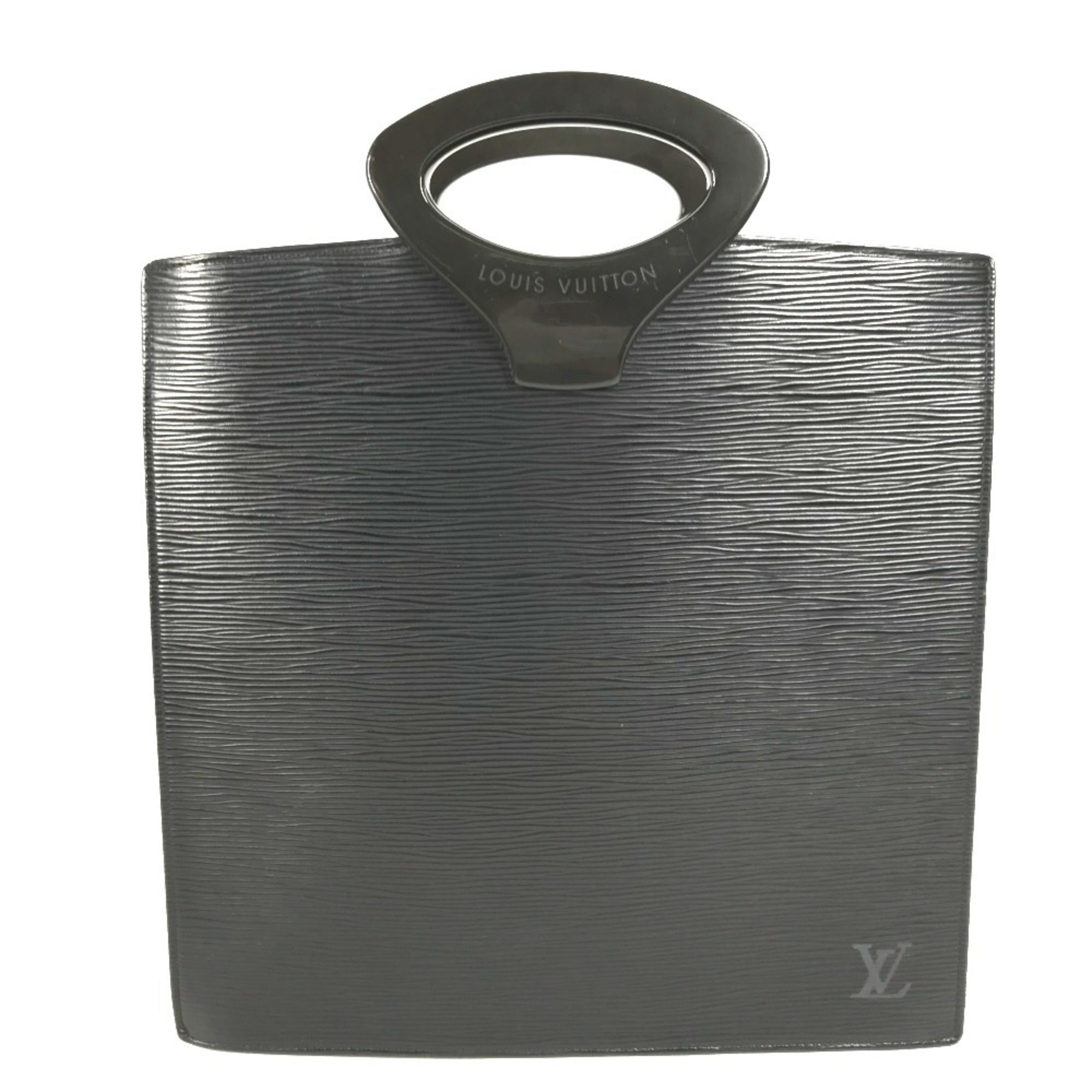 Louis Vuitton Black Galle Noir Epi Leather Handbag Tote Bag