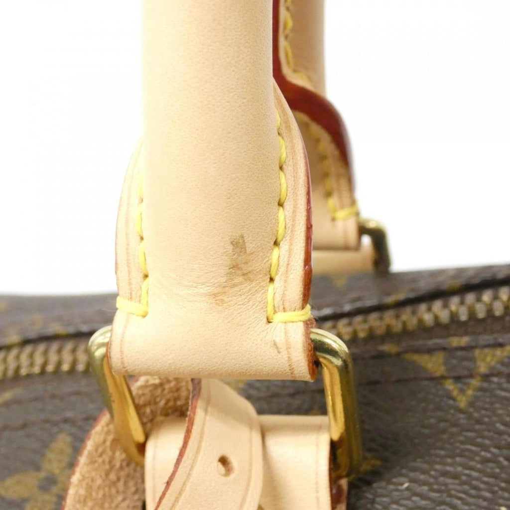 Louis Vuitton Brown Coated Canvas Boston Bag