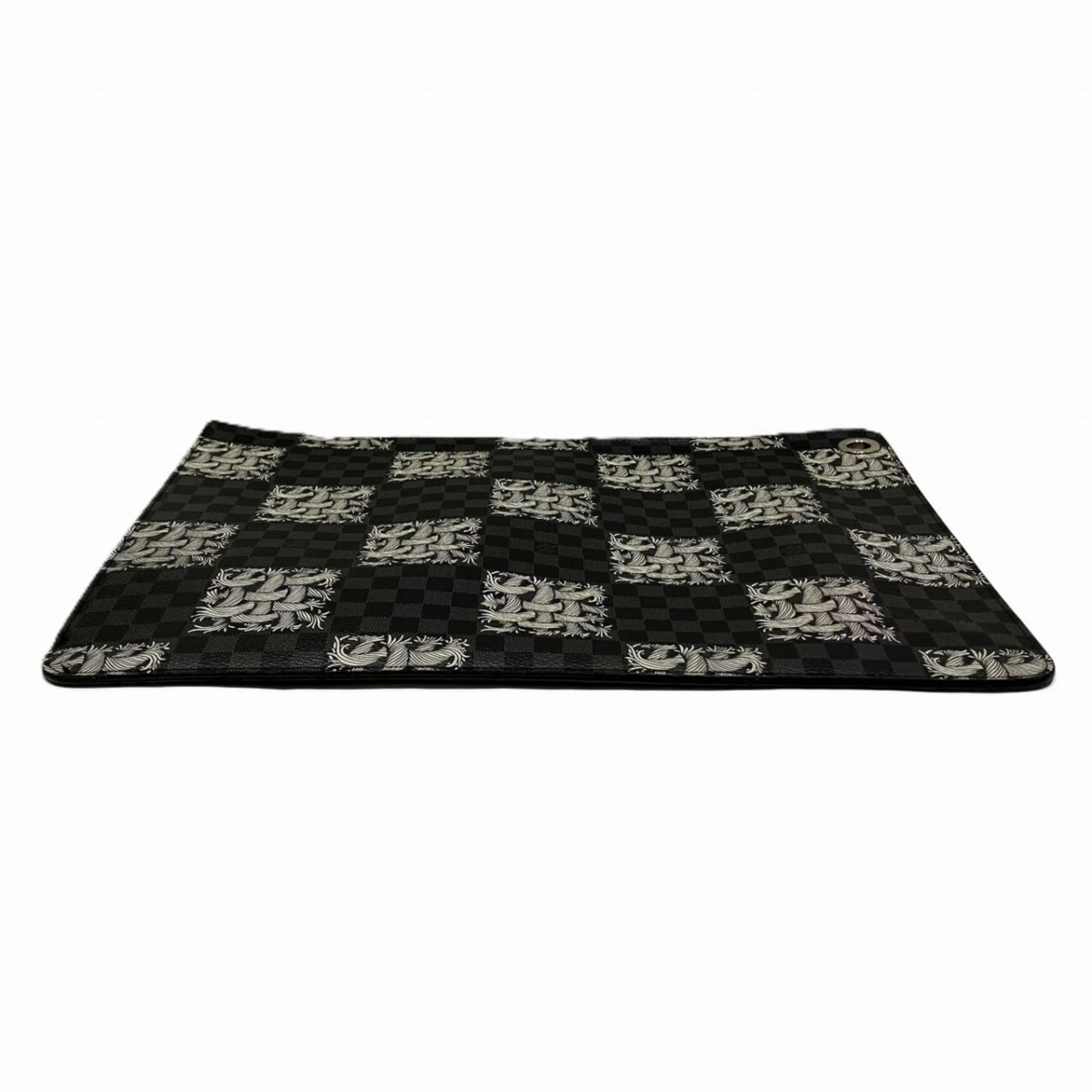 Louis Vuitton Black Pvc Clutch Bag Pochette