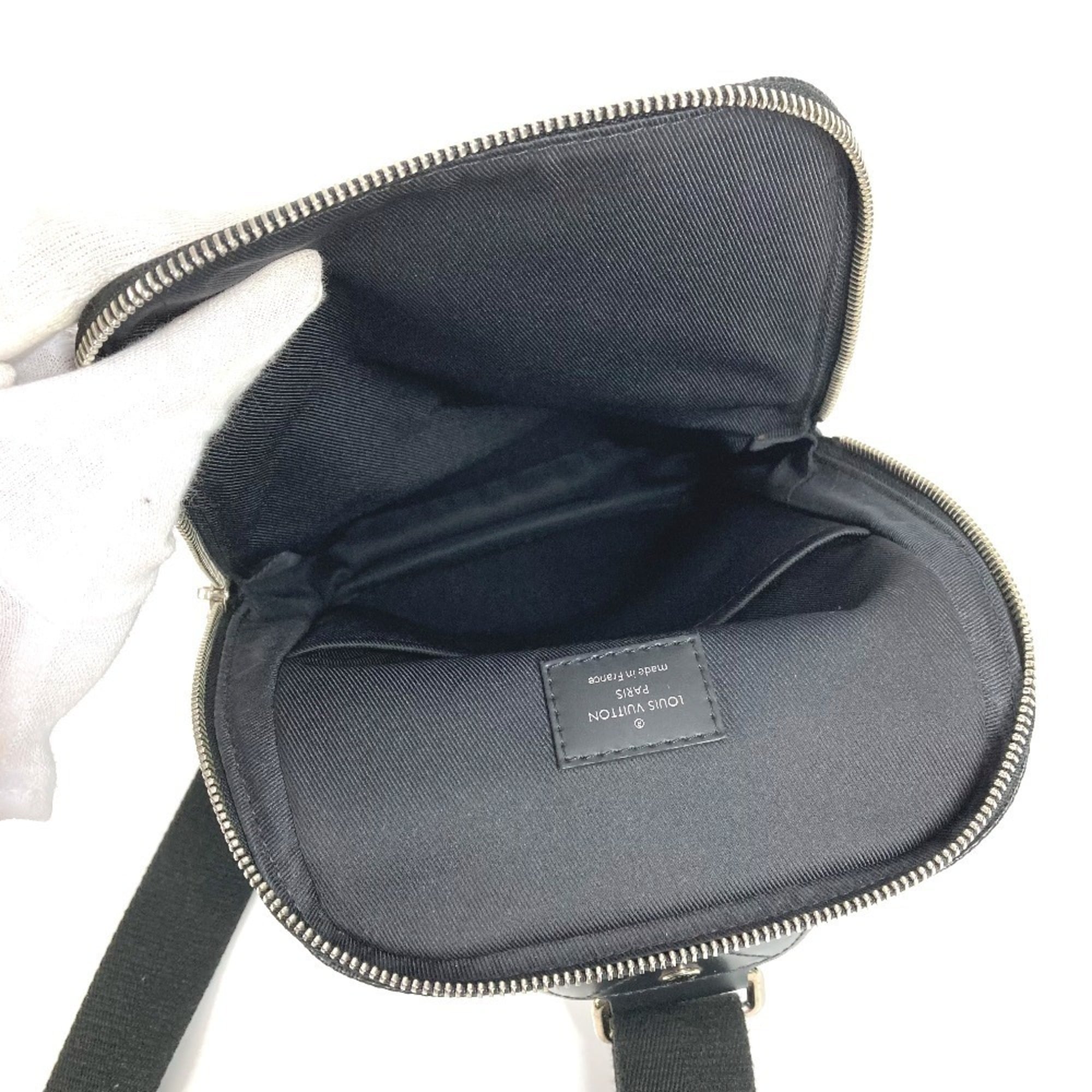 Louis Vuitton Black Damier Graphite Canvas Shoulder Bag Sling Bag