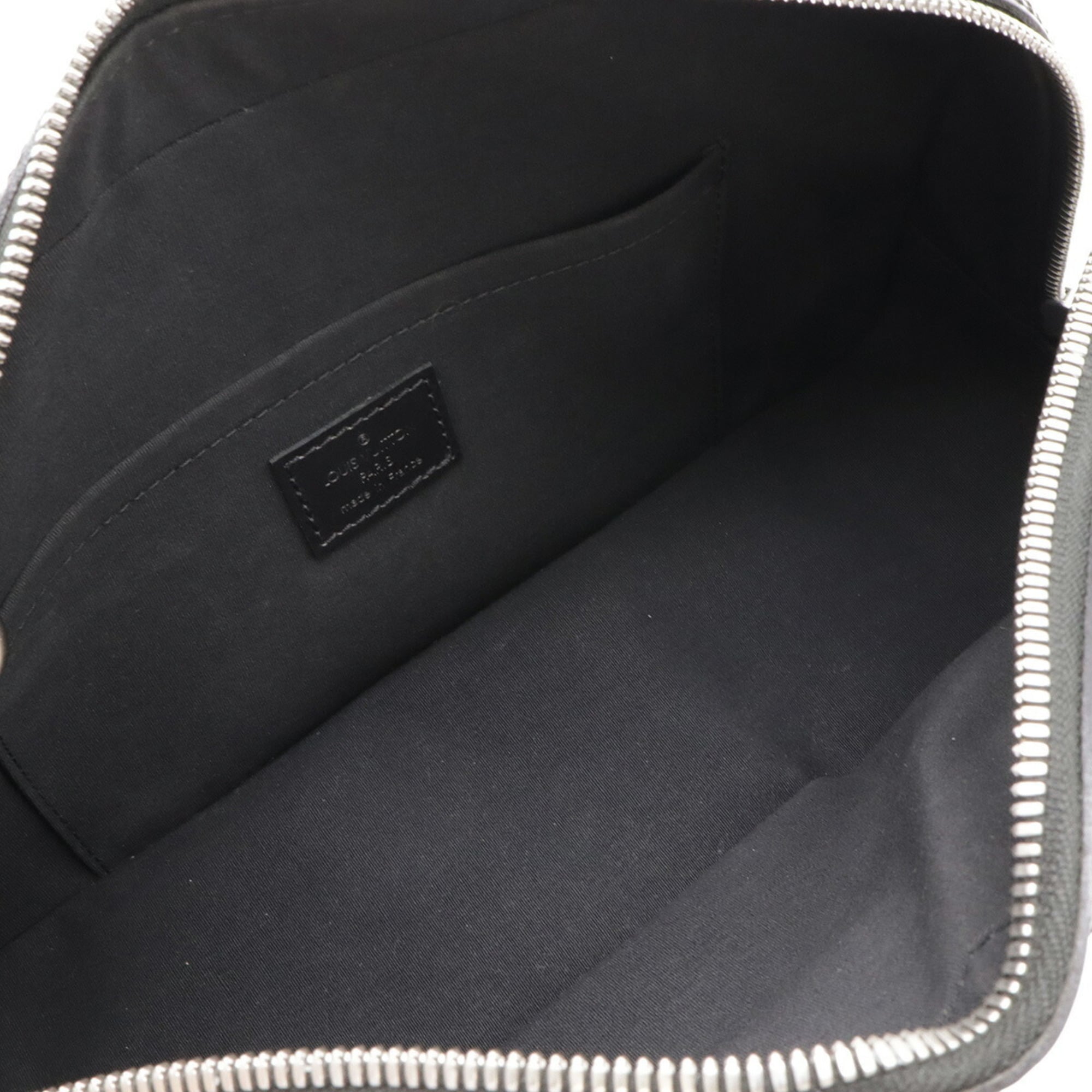 Louis Vuitton Black Monogram Mat Handbag