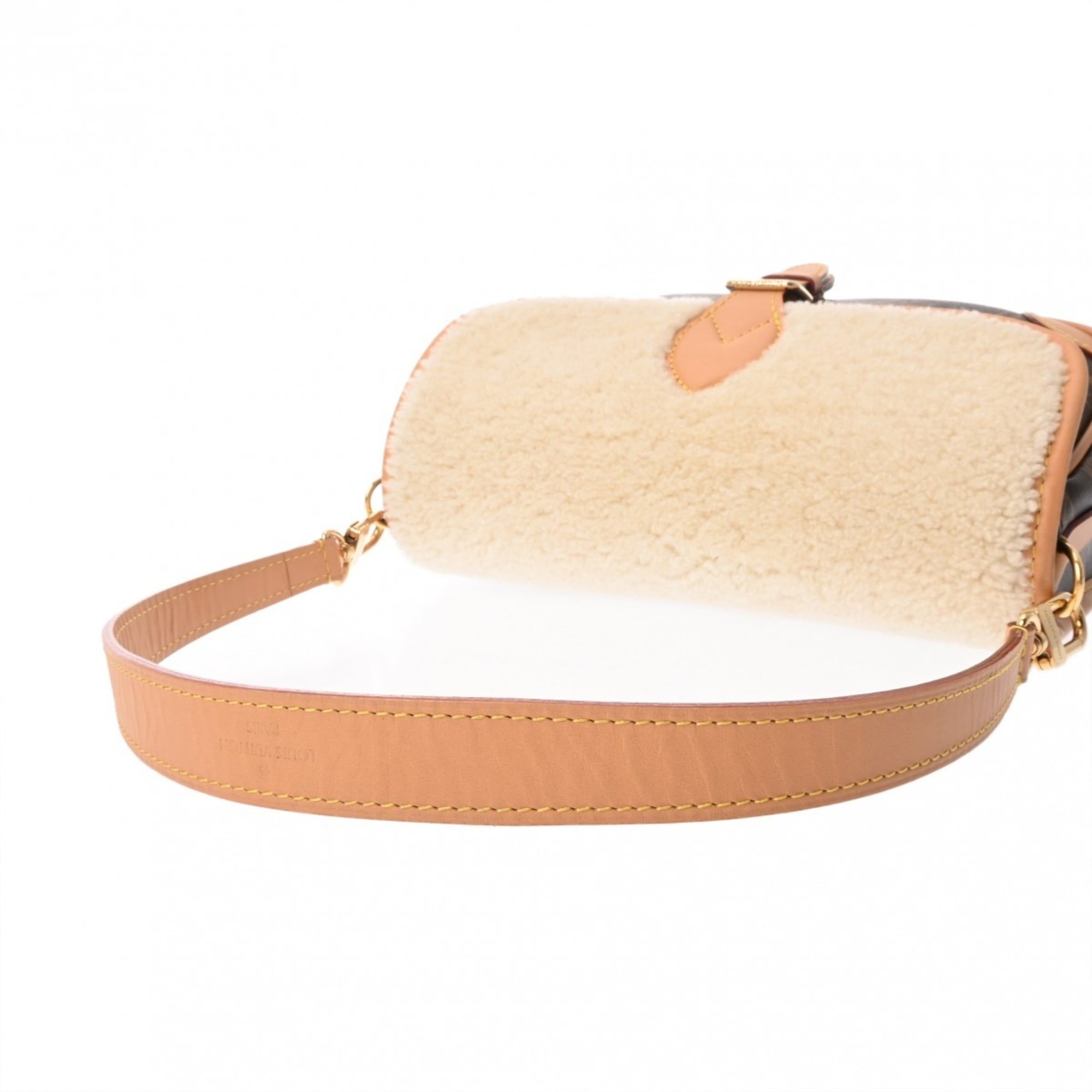Louis Vuitton Brown Monogram Canvas Shoulder Bag