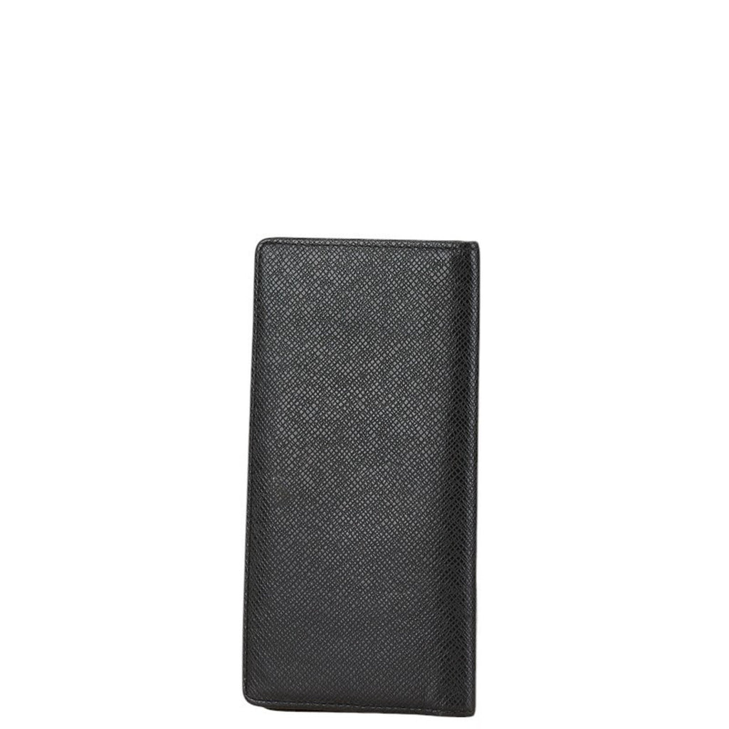 Louis Vuitton Taiga Black Leather Wallet