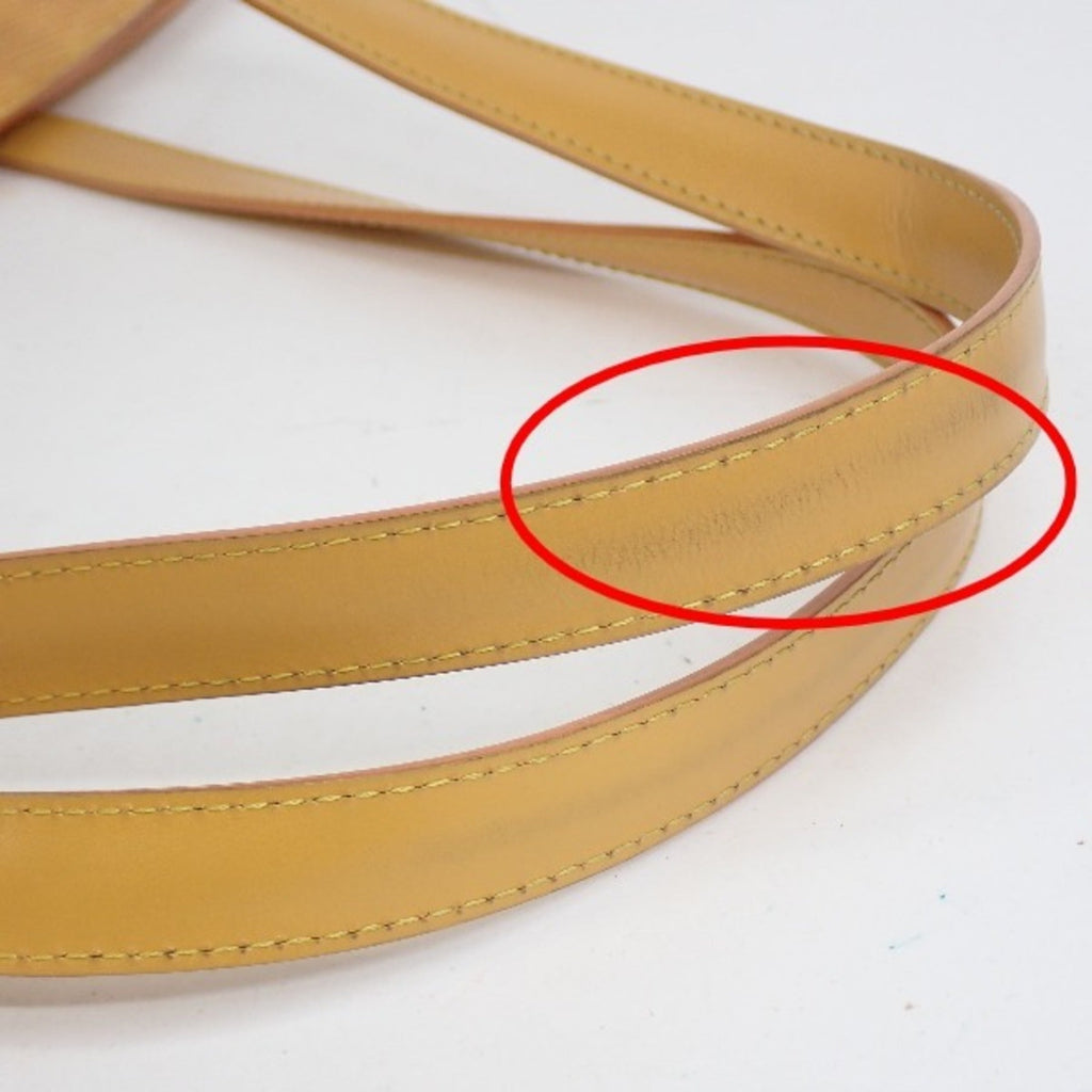 Louis Vuitton Yellow Epi Leather Tote Bag