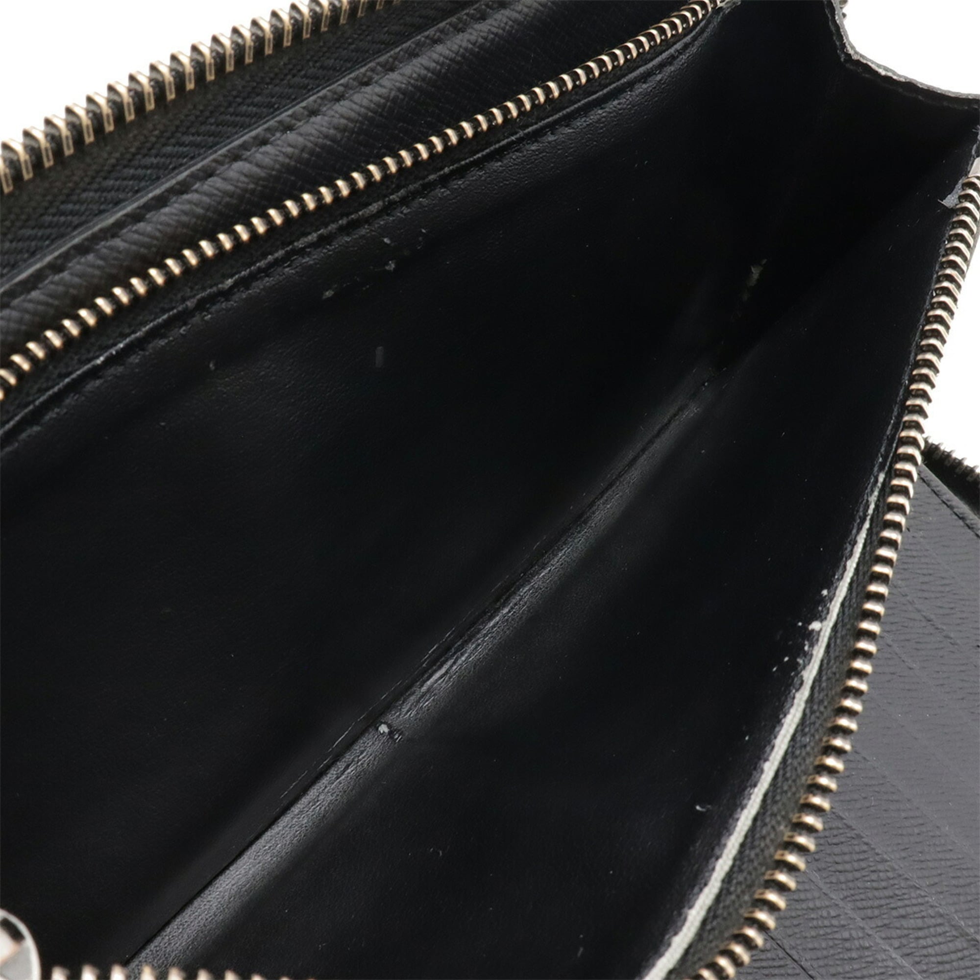 Louis Vuitton Black Gray Monogram Eclipse Monogram Eclipse Long Wallet