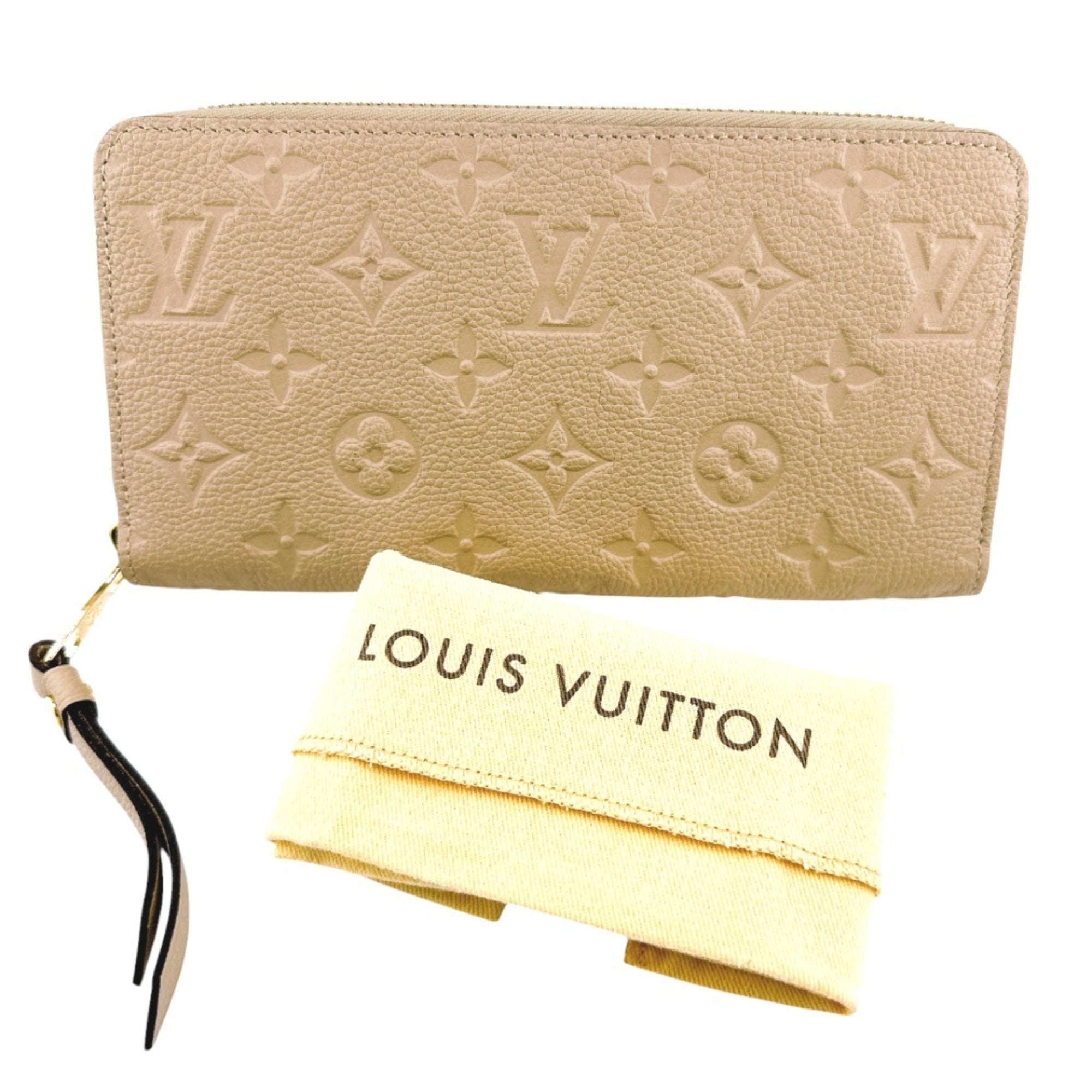 Louis Vuitton Beige Dune Monogram Empreinte Long Wallet