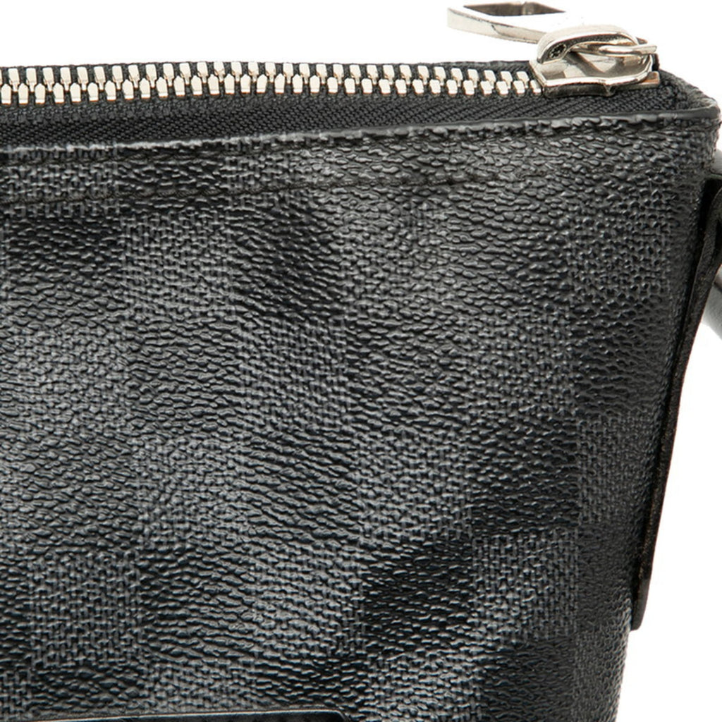Louis Vuitton Black Pvc Leather Shoulder Bag