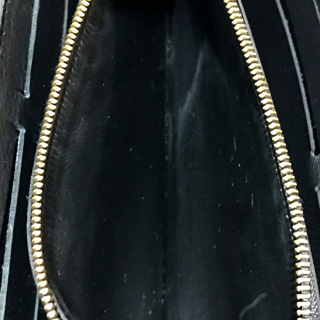 Louis Vuitton Black Leather Wallet