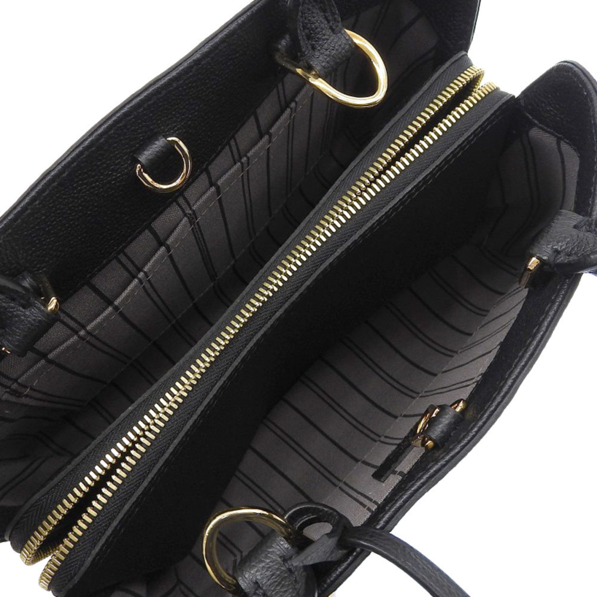 Louis Vuitton Monogram Empreinte Black Noir Leather Handbag
