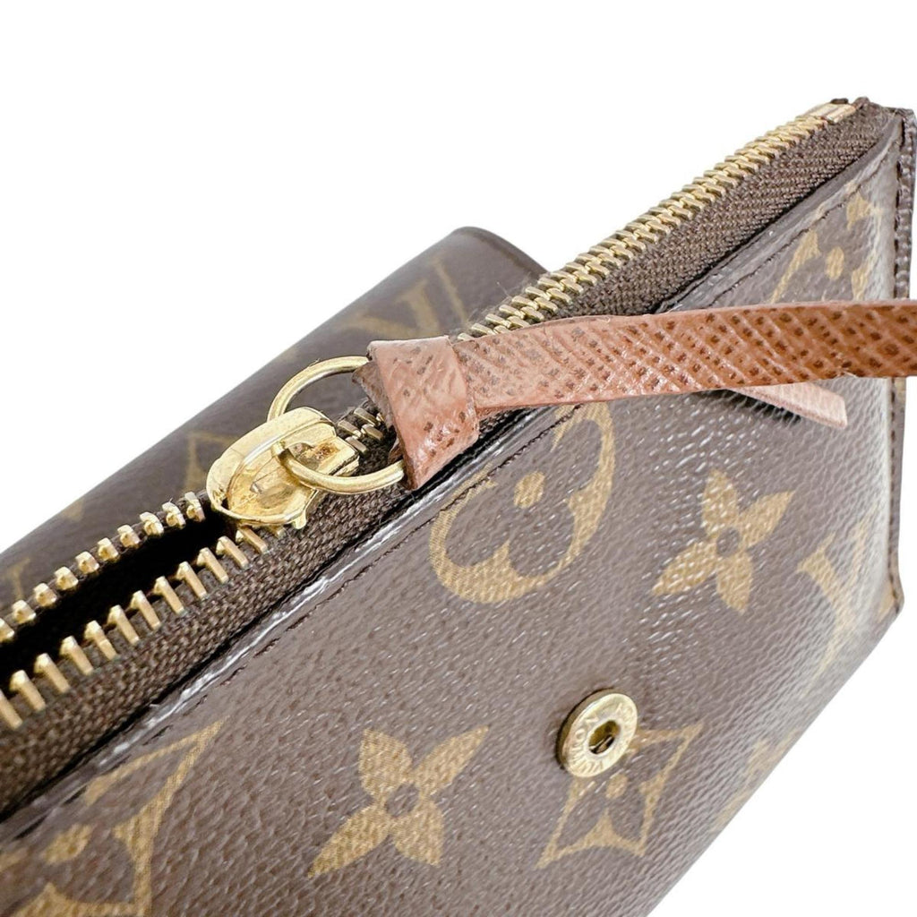 Louis Vuitton Monogram Brown Monogram Wallet (Tri-Fold)
