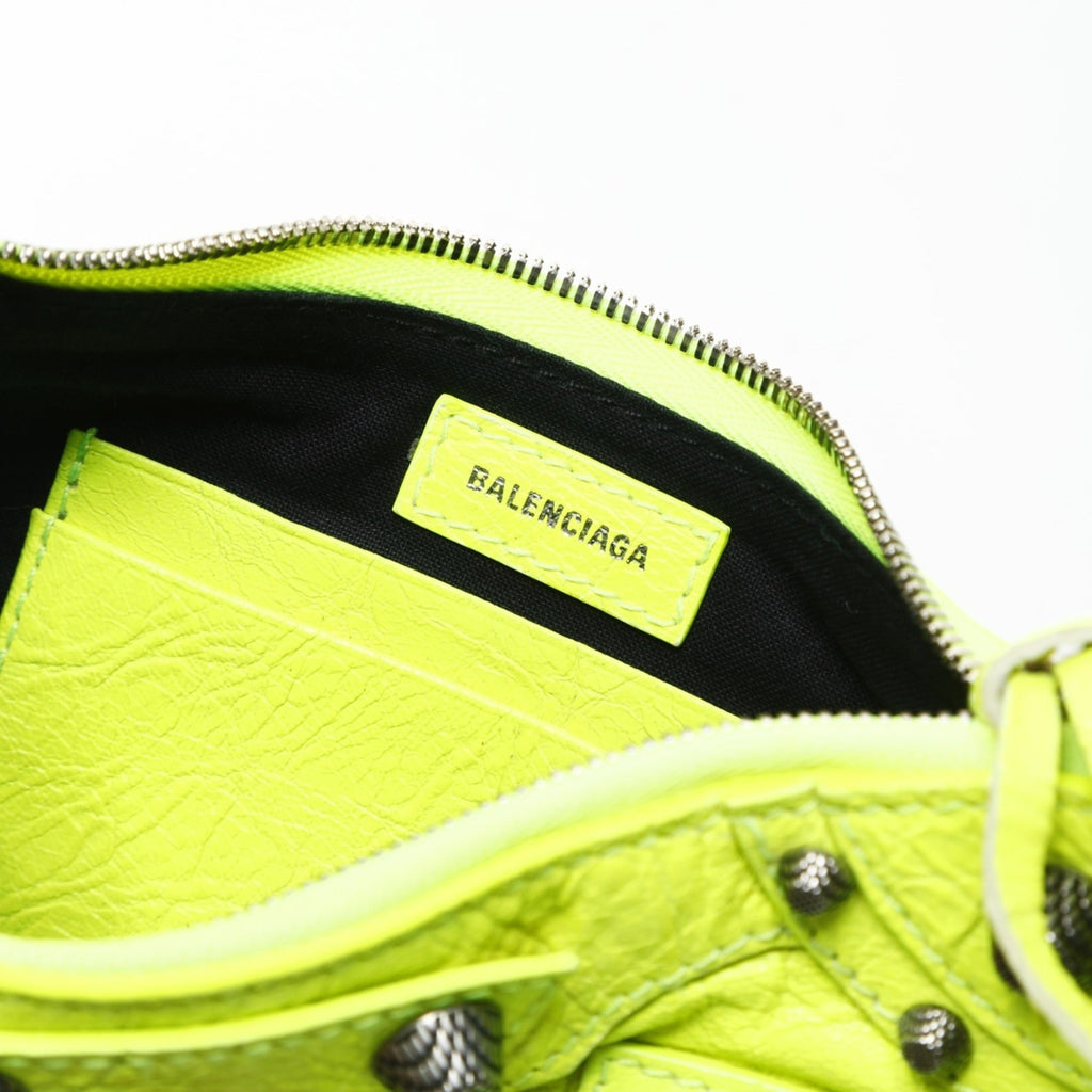Balenciaga Giant Yellow Leather Shoulder
