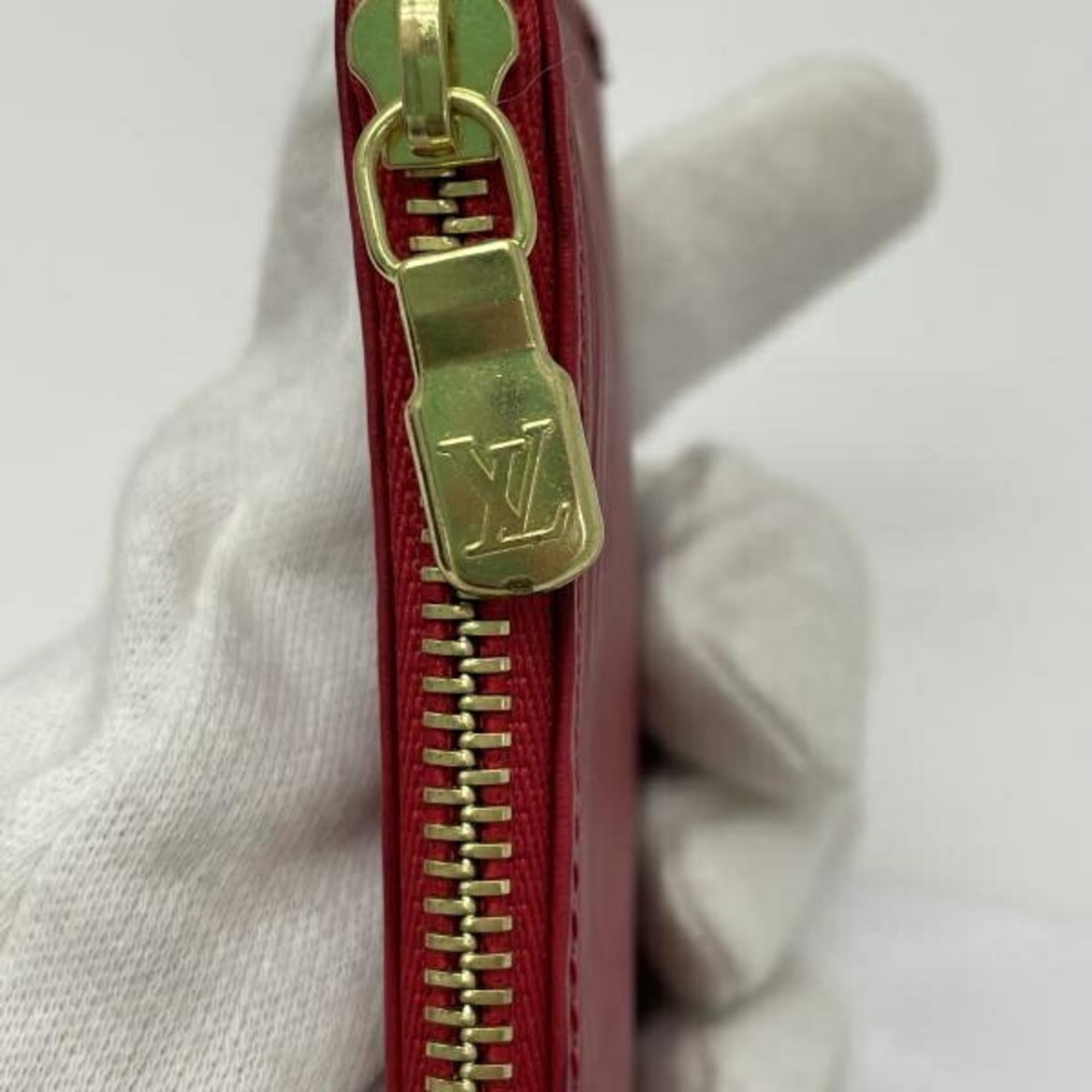 Louis Vuitton Red Color Coin Purse/Coin Case
