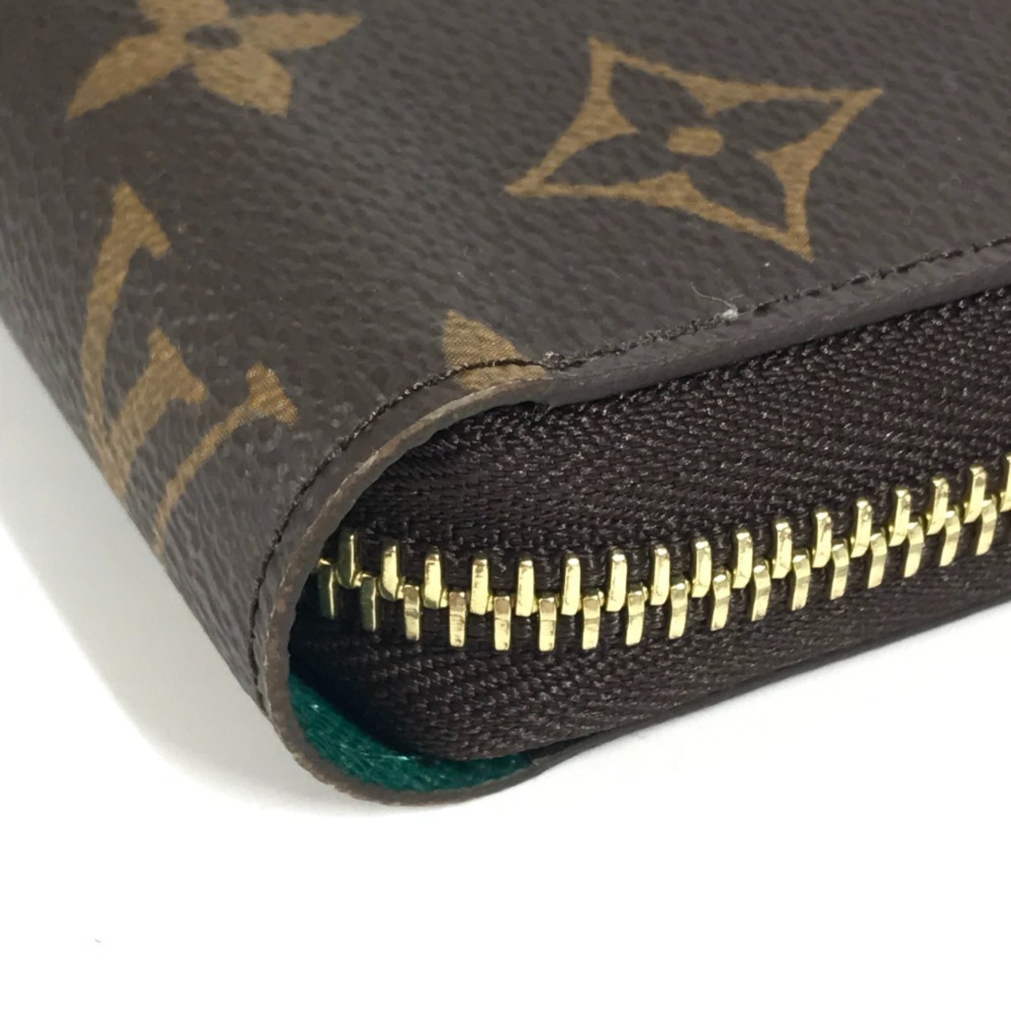 Louis Vuitton Brown Pink Monogram Long Wallet