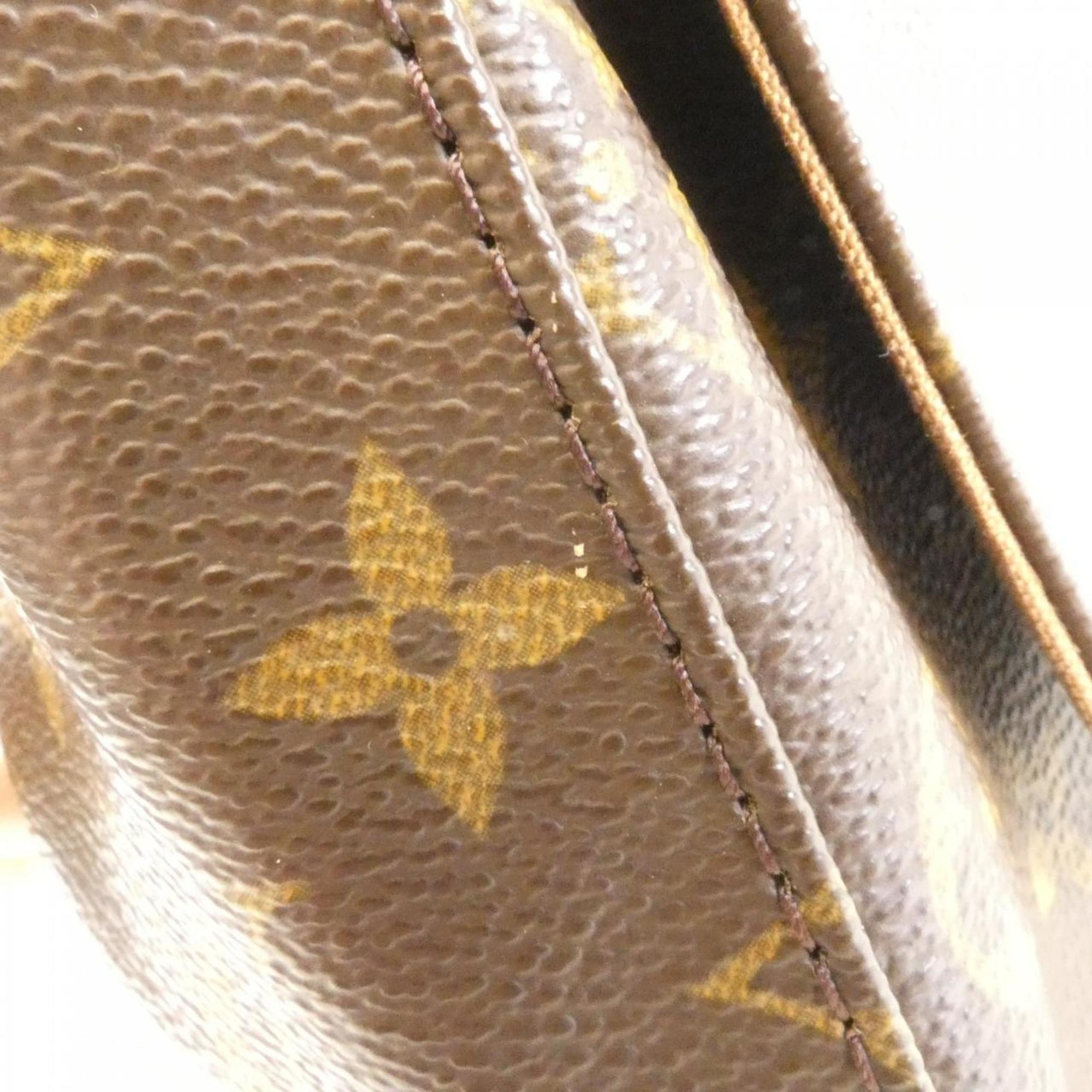 Louis Vuitton Marron Coated Canvas Shoulder Bag