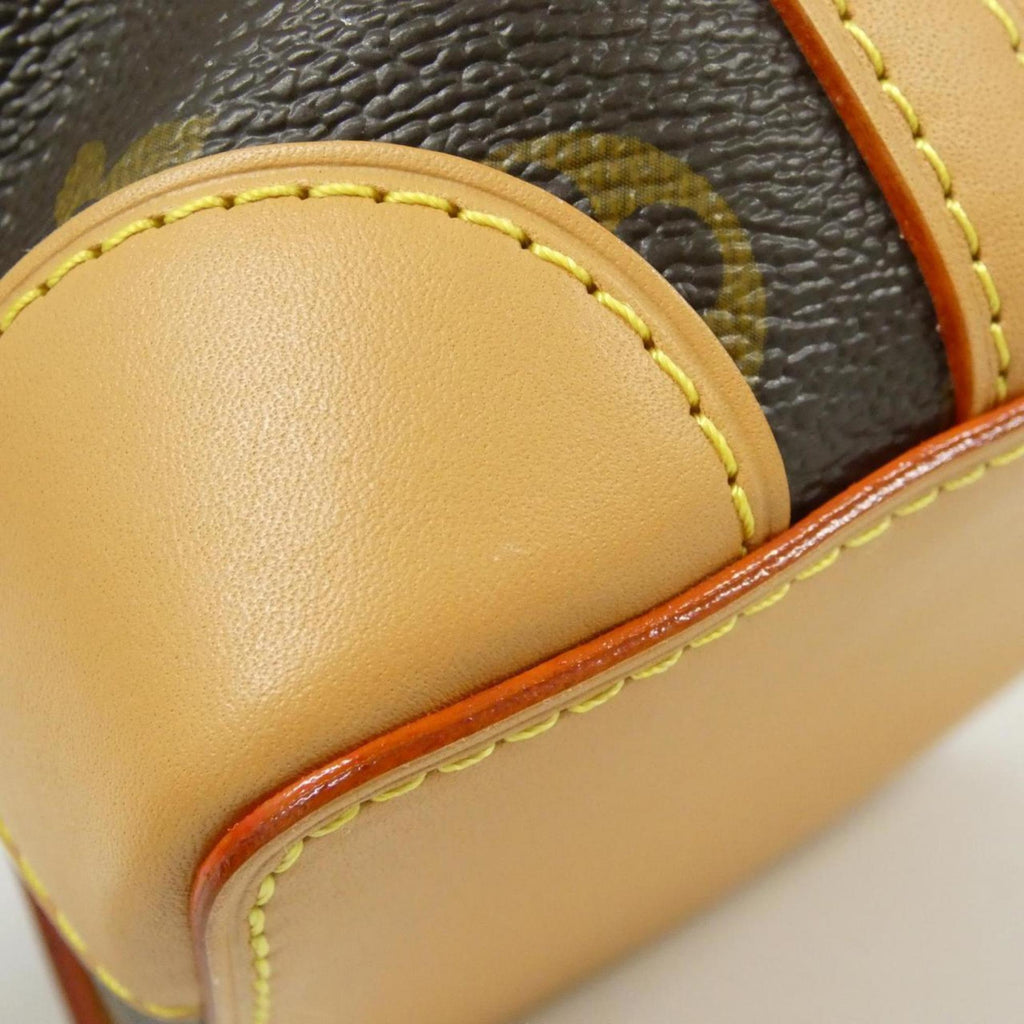 Louis Vuitton Marron Coated Canvas Shoulder Bag