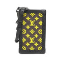 Louis Vuitton Jaune Marron Monogram Coated Canvas Shoulder Bag