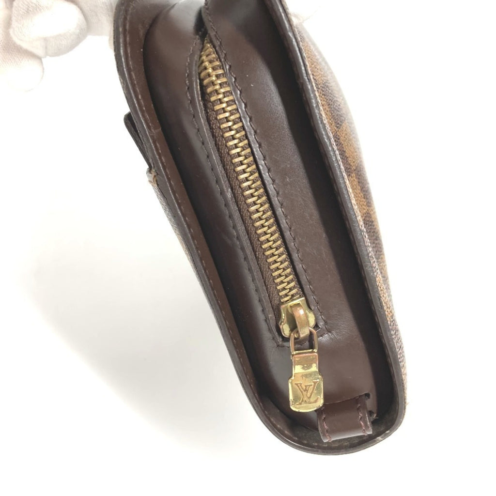 Louis Vuitton Brown Damier Canvas Ebene Damier Canvas Clutch Bag Pouch