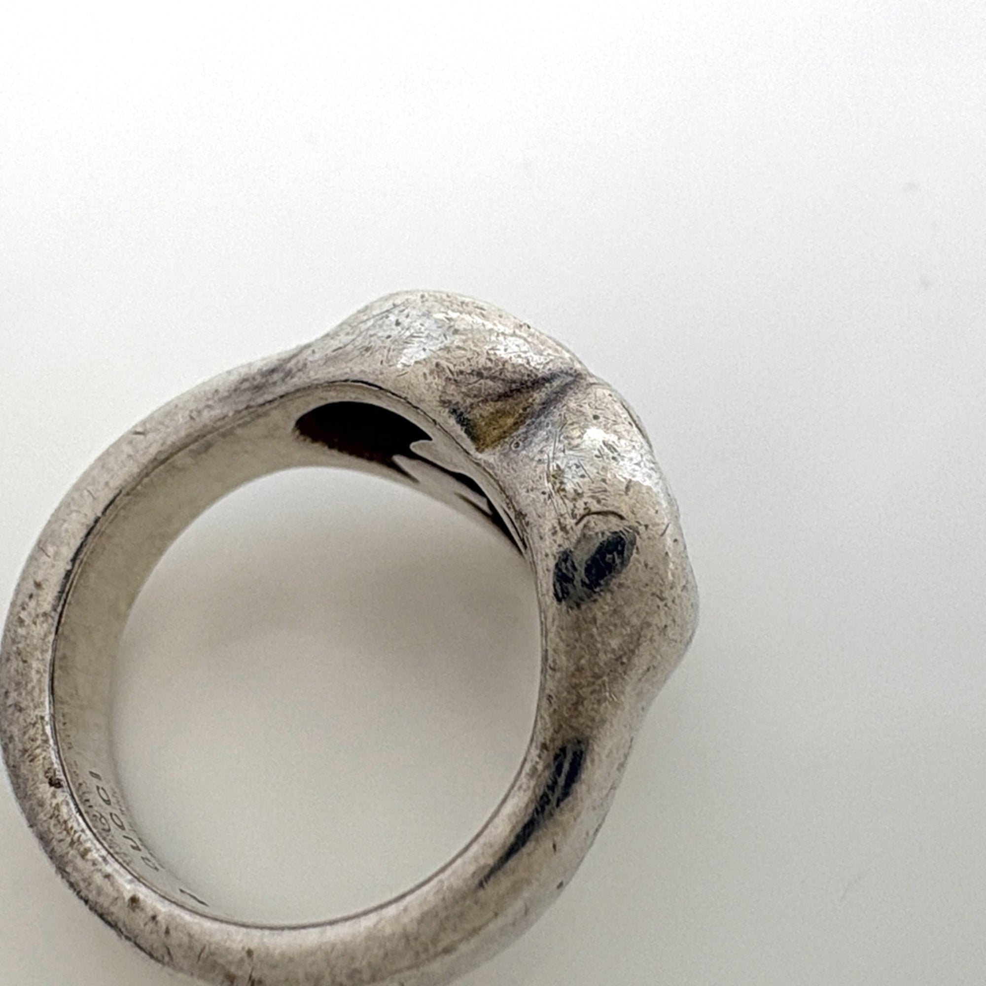 Gucci Silver Silver 925 Band Ring (Pre-Owned)