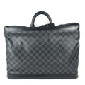 Louis Vuitton Black Damier Graphite Boston Bag Handbag