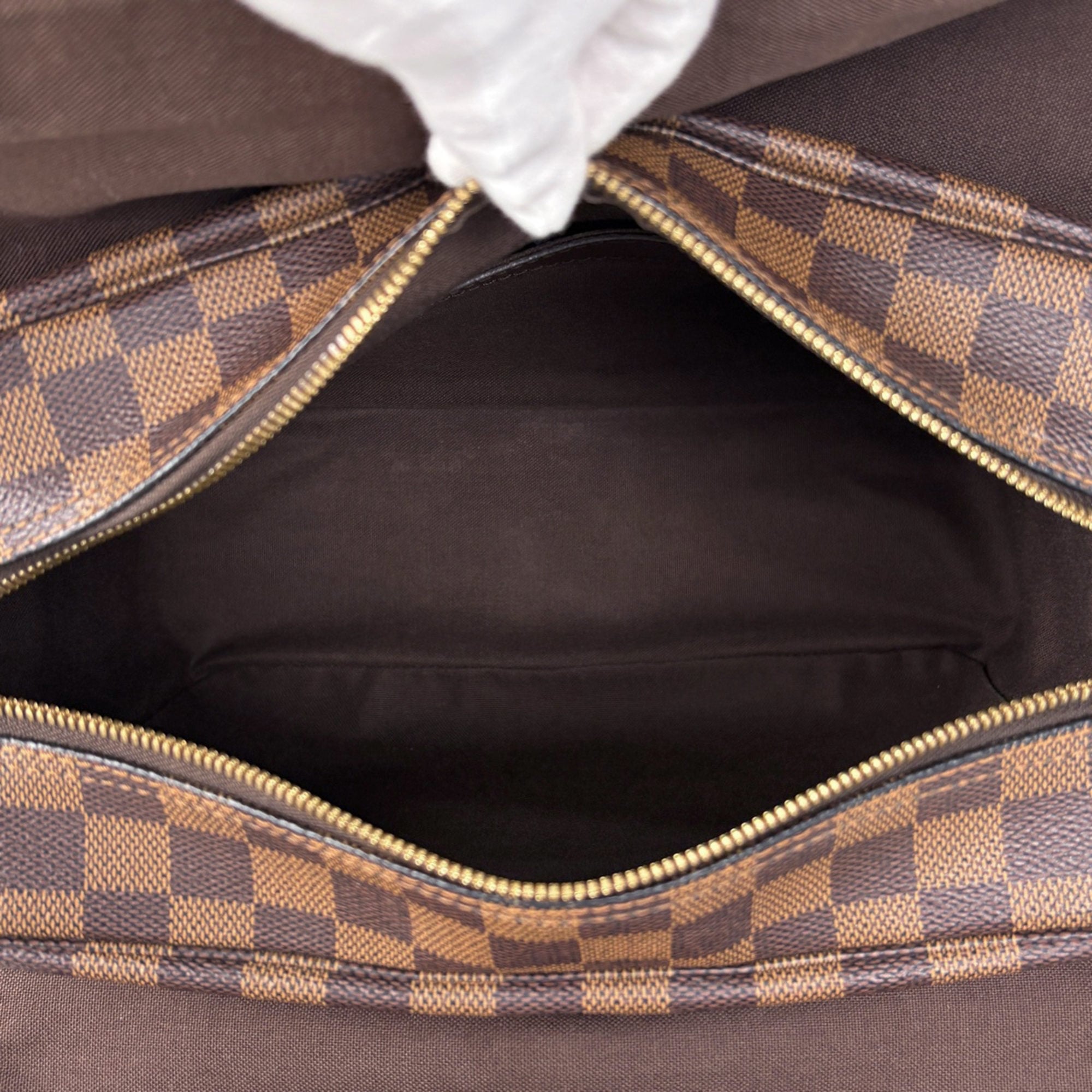 Louis Vuitton Brown Damier Canvas Shoulder Bag