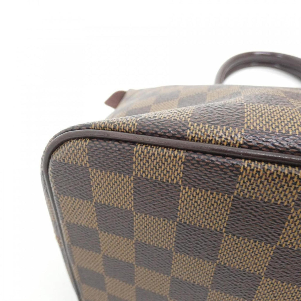 Louis Vuitton Brown Ebene Coated Canvas Handbag