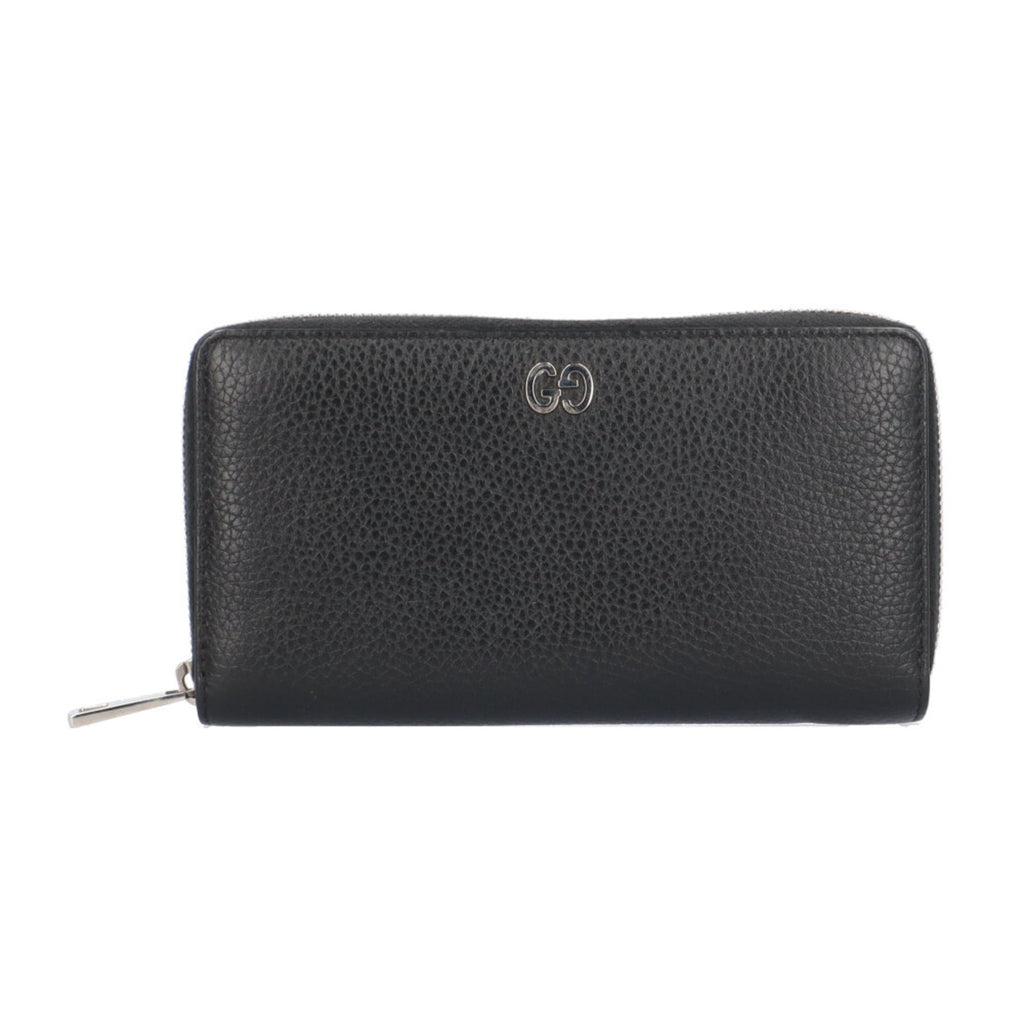 Gucci Black Leather Coin Purse/Coin Case (Pre-Owned)