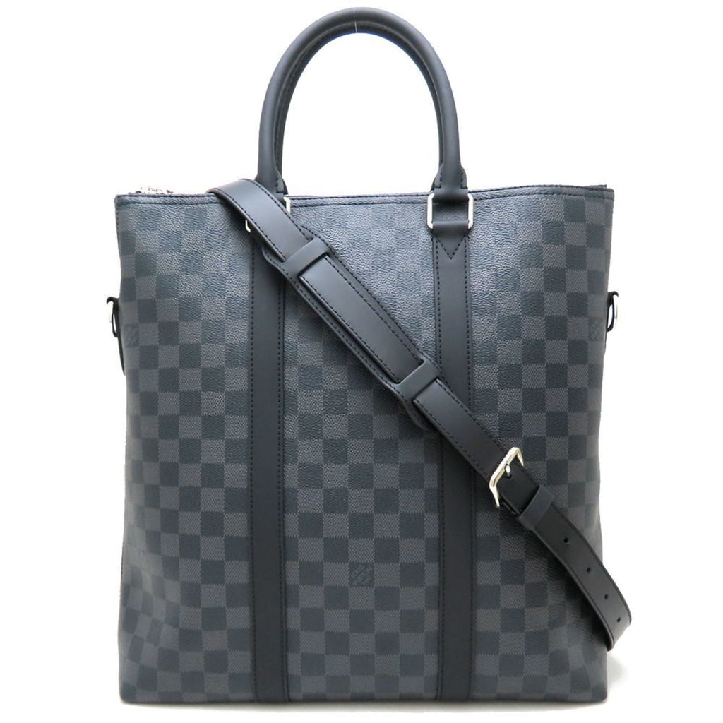 Louis Vuitton Black Damier Graphite Gray Damier Graphite Tote Bag