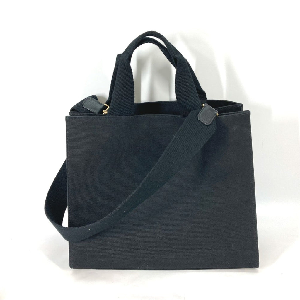 Fendi Black Cloth Shoulder Bag
