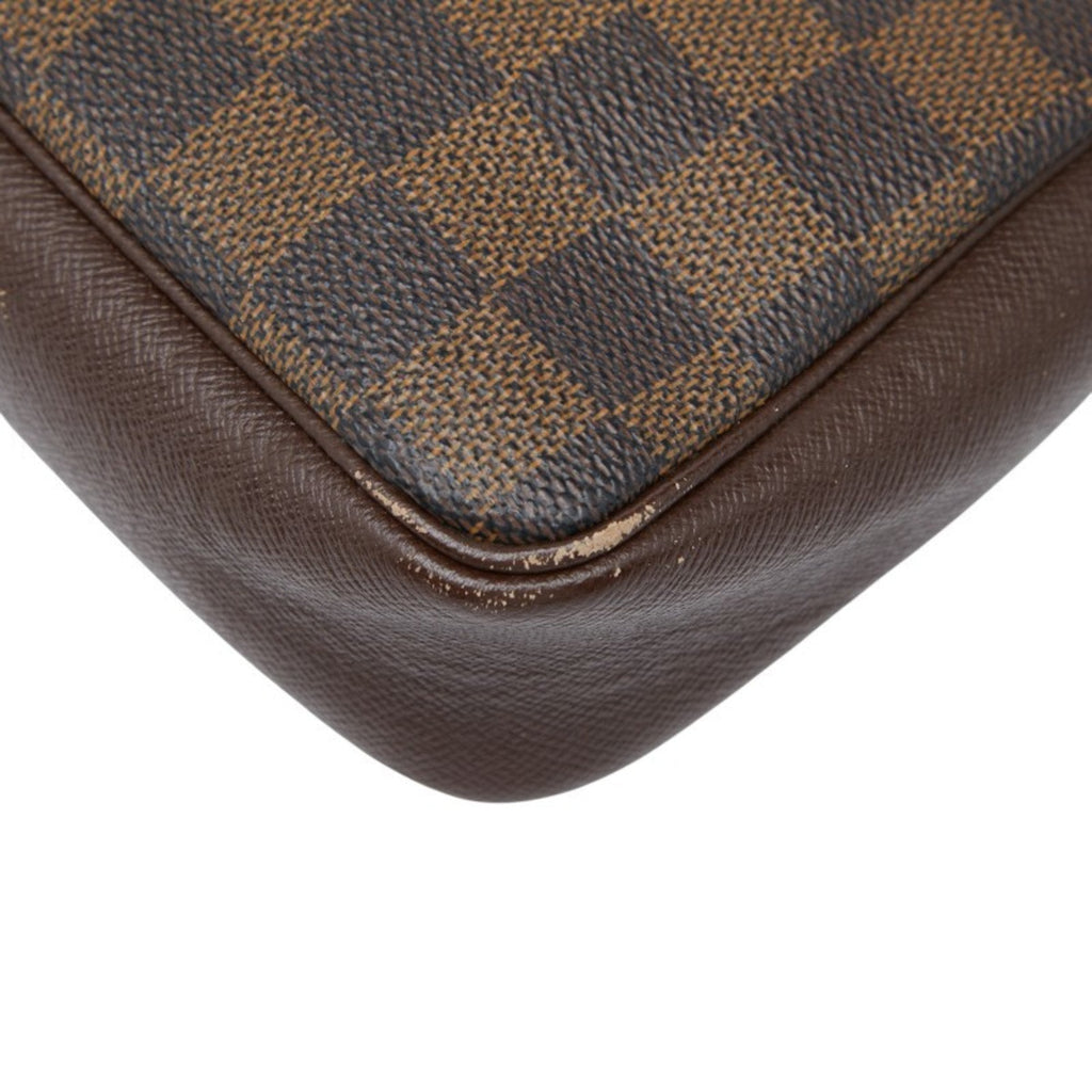 Louis Vuitton Brown Pvc Leather Shoulder Bag
