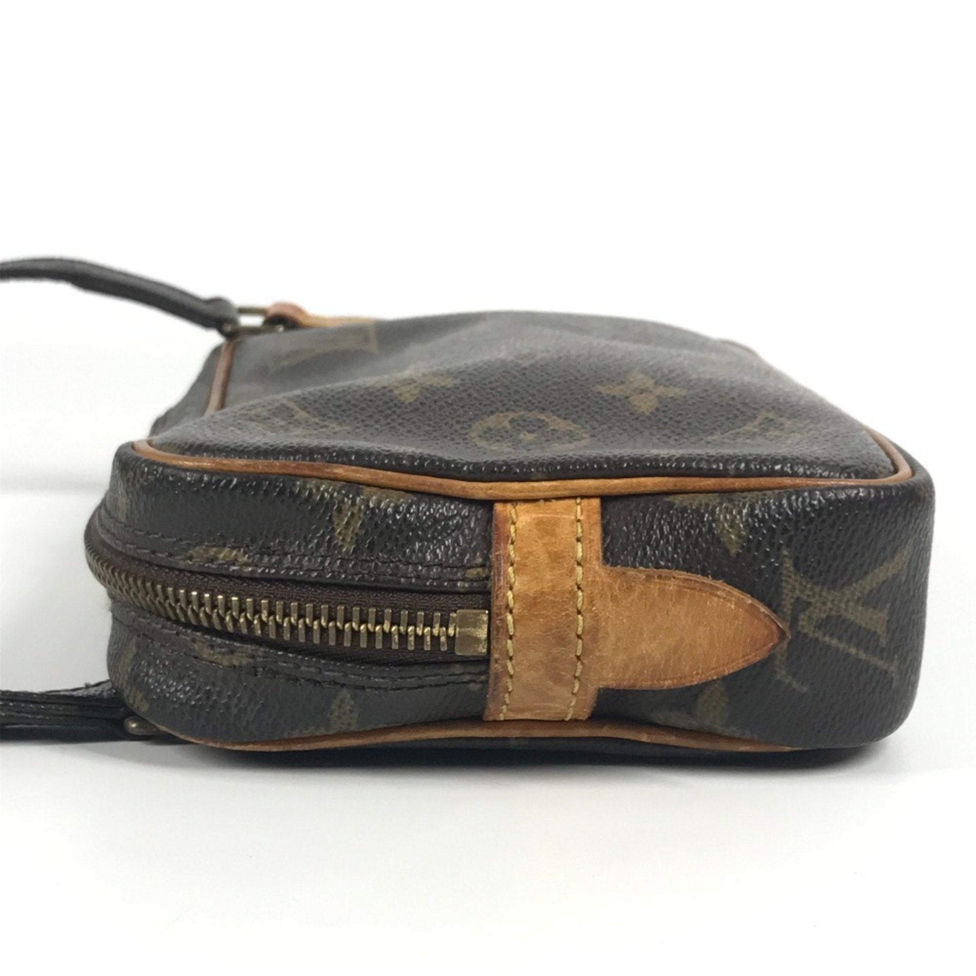 Louis Vuitton Brown Monogram Canvas Pochette Shoulder Bag