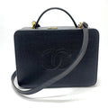 Chanel Black Leather Handbag