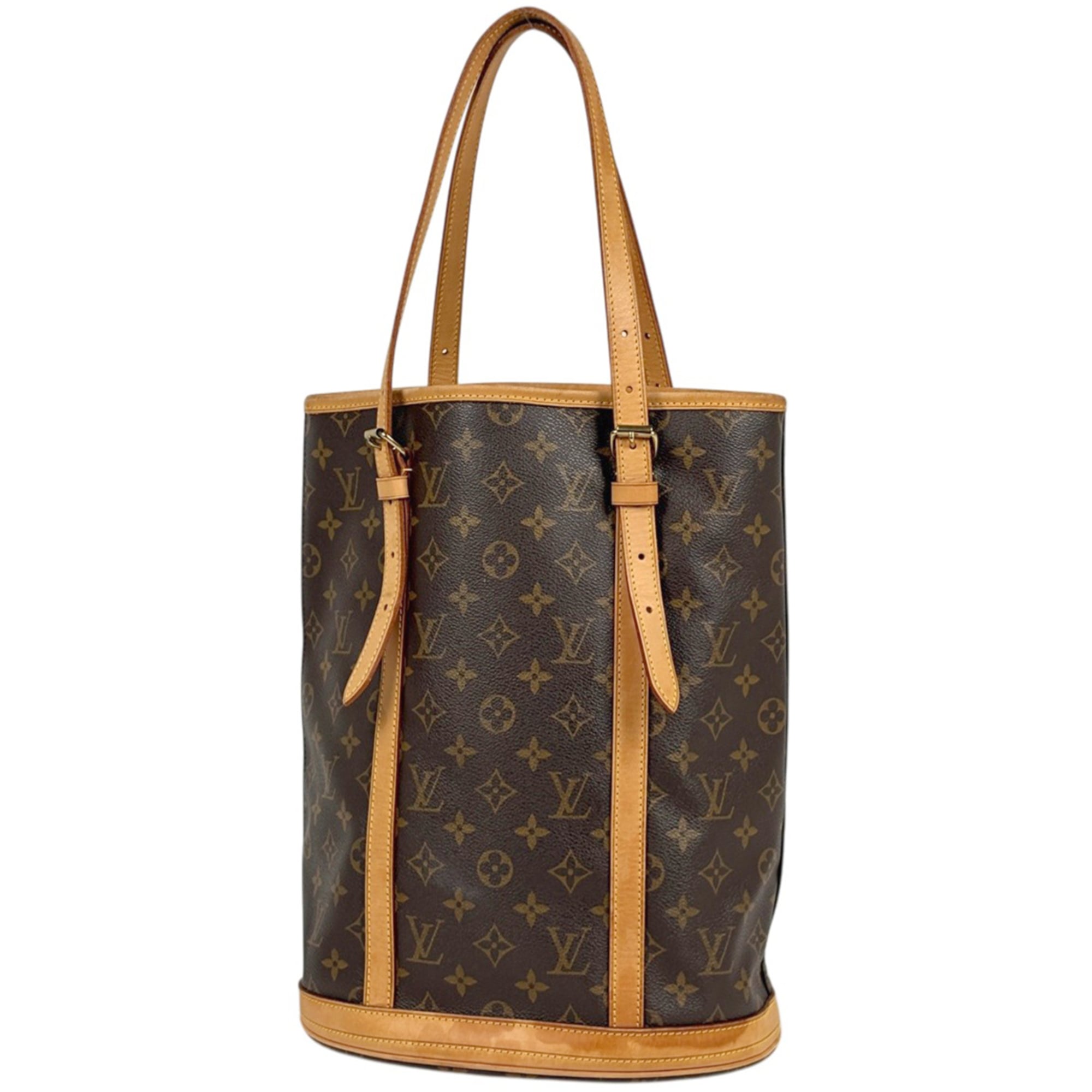 Louis Vuitton Brown Monogram Shoulder Bag Tote Bag