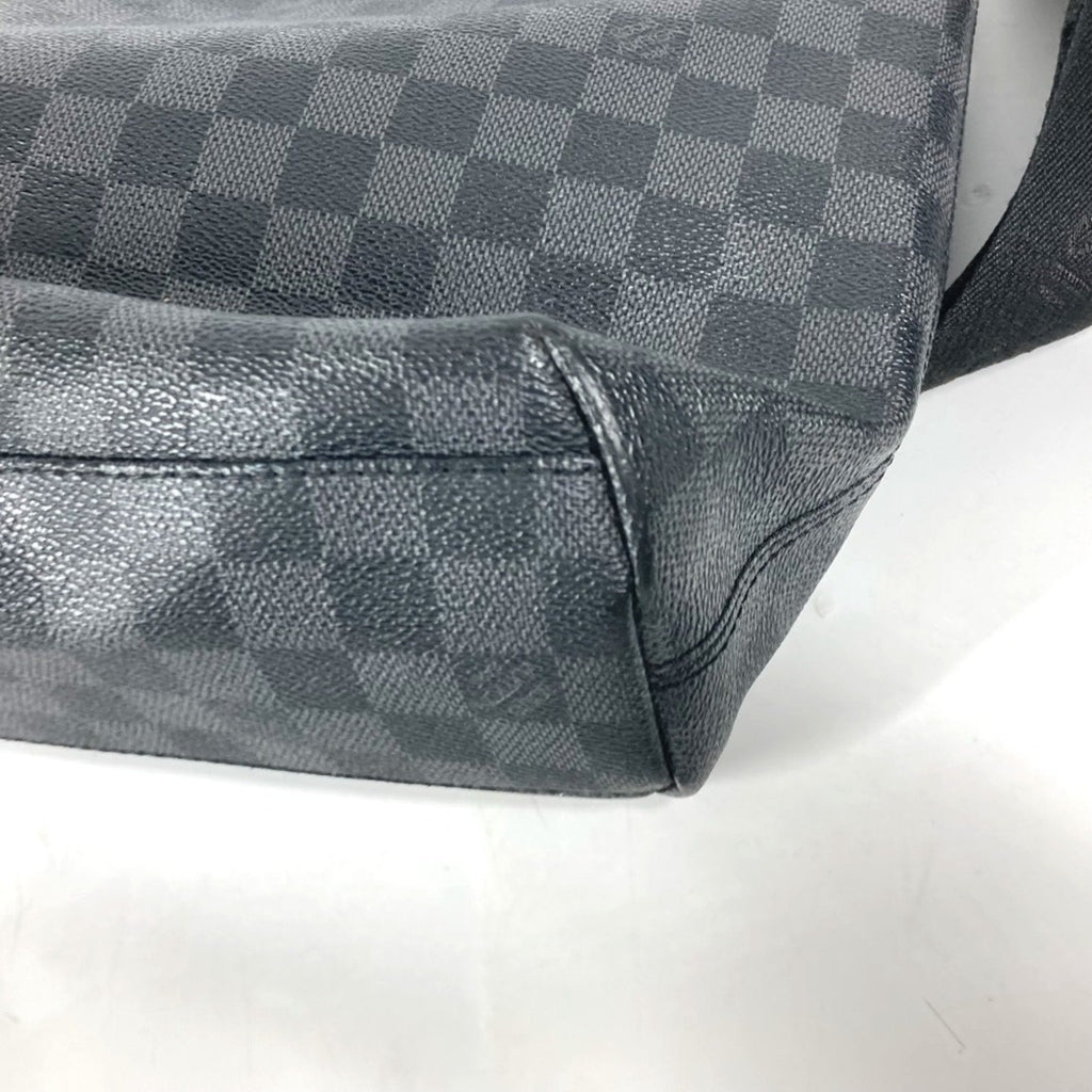 Louis Vuitton Black Damier Graphite Shoulder Bag