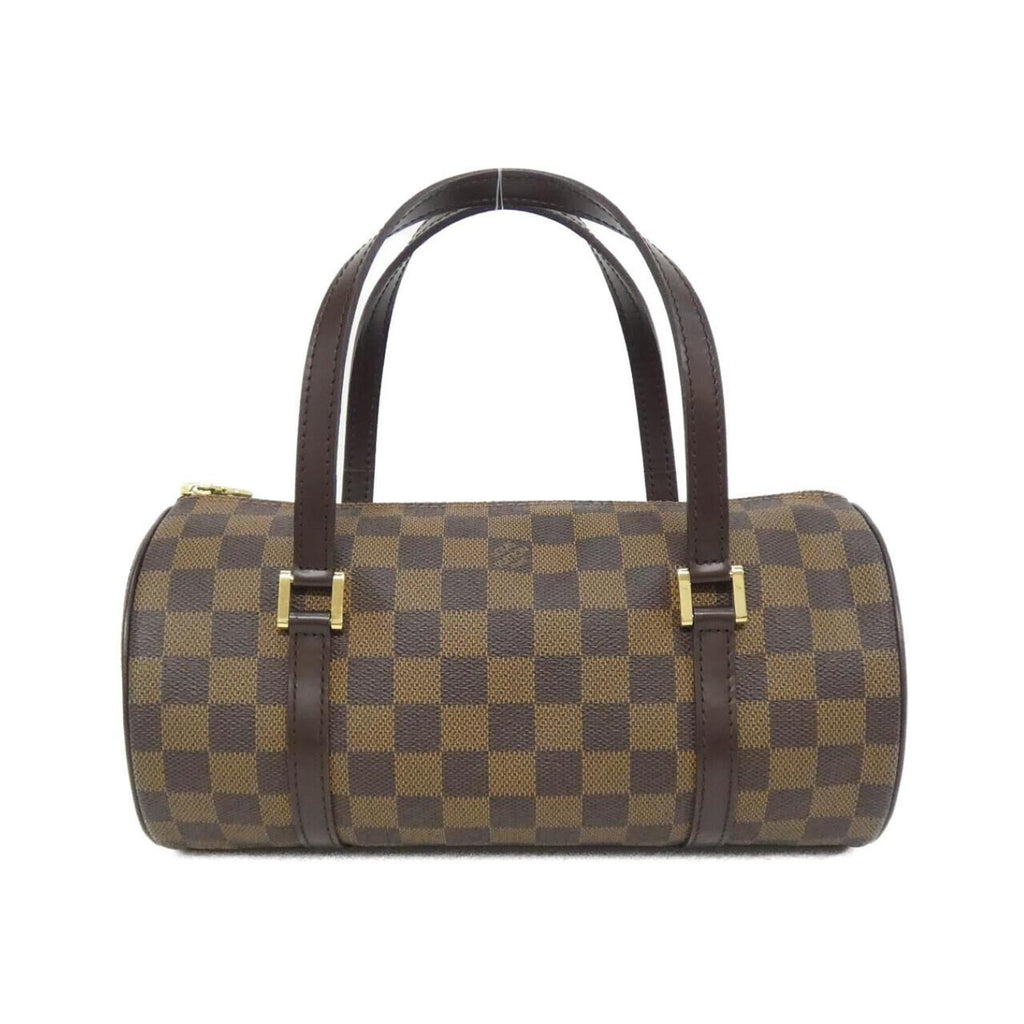 Louis Vuitton Brown Coated Canvas Handbag