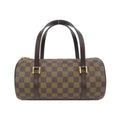 Louis Vuitton Brown Coated Canvas Handbag