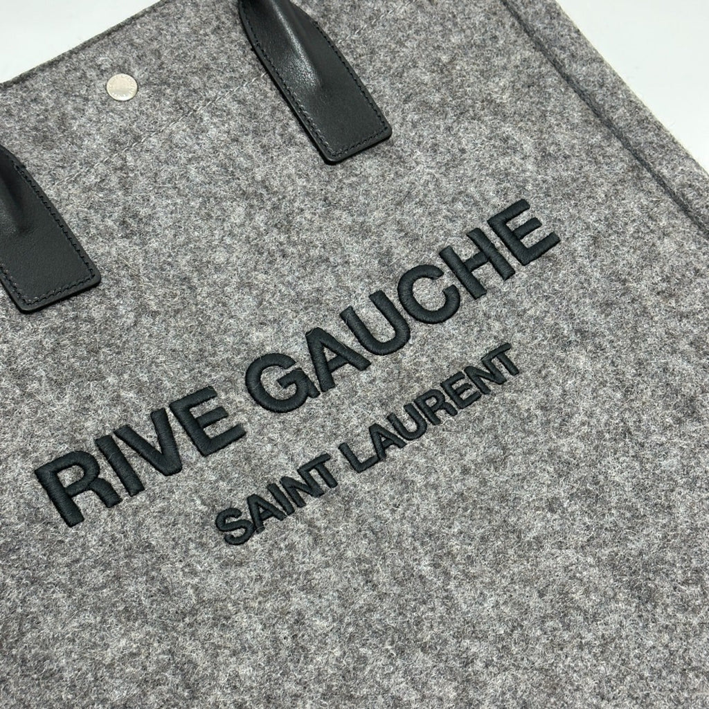 Saint Laurent Gray Other Tote Bag (Pre-Owned)